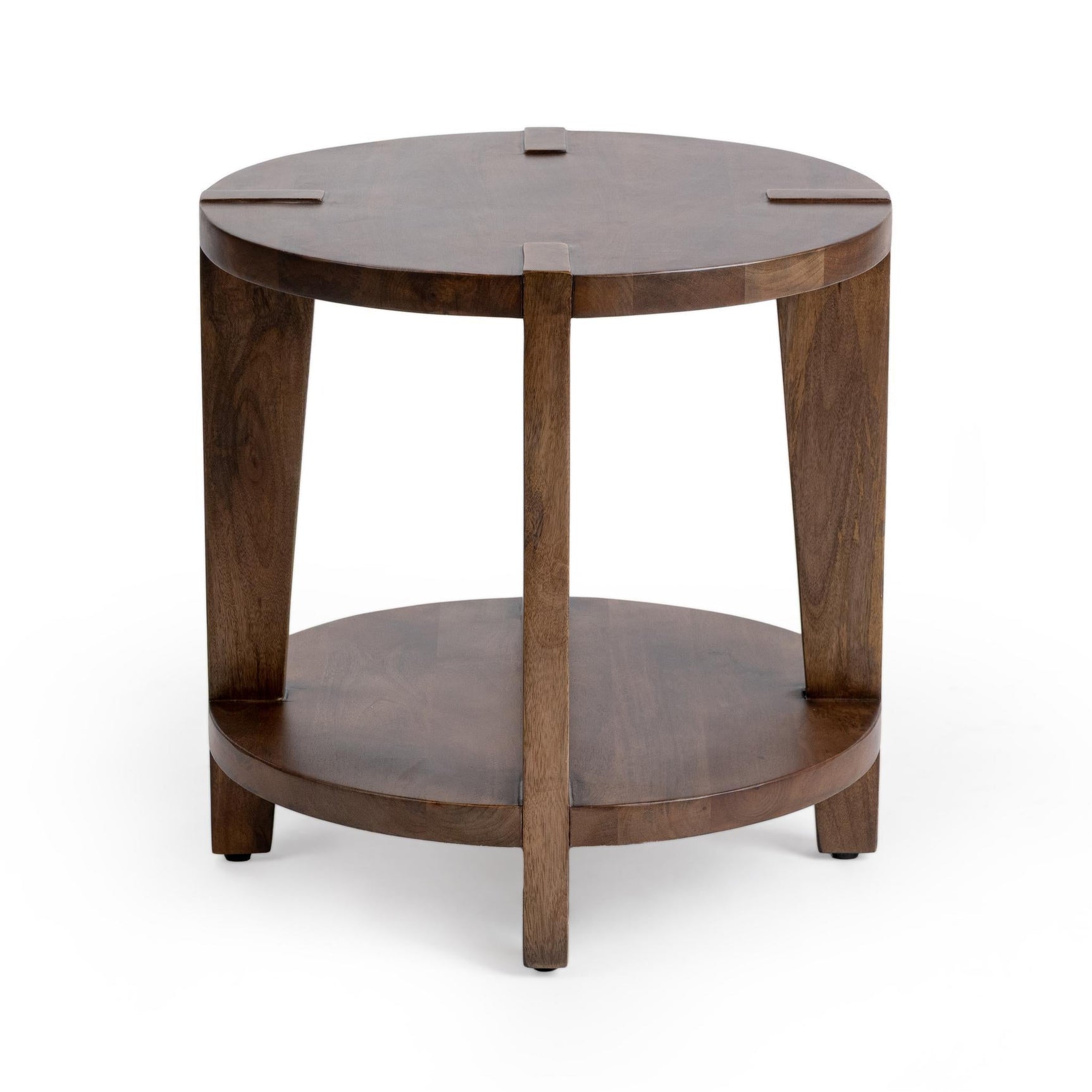 Alenna Tundra Brown End Table - Ornate Home