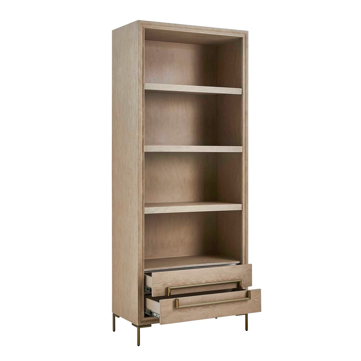 Alessia Light Oak Etagere - Ornate Home