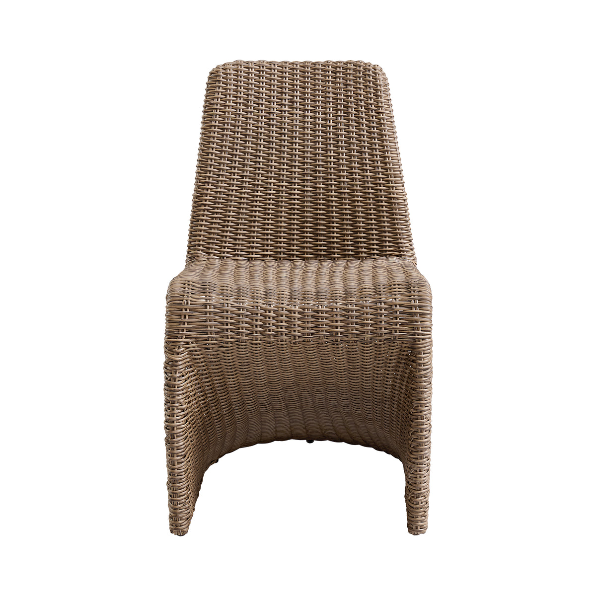 Alesso Brown Outdoor Dining Chair (Set of 2) - Ornate Home