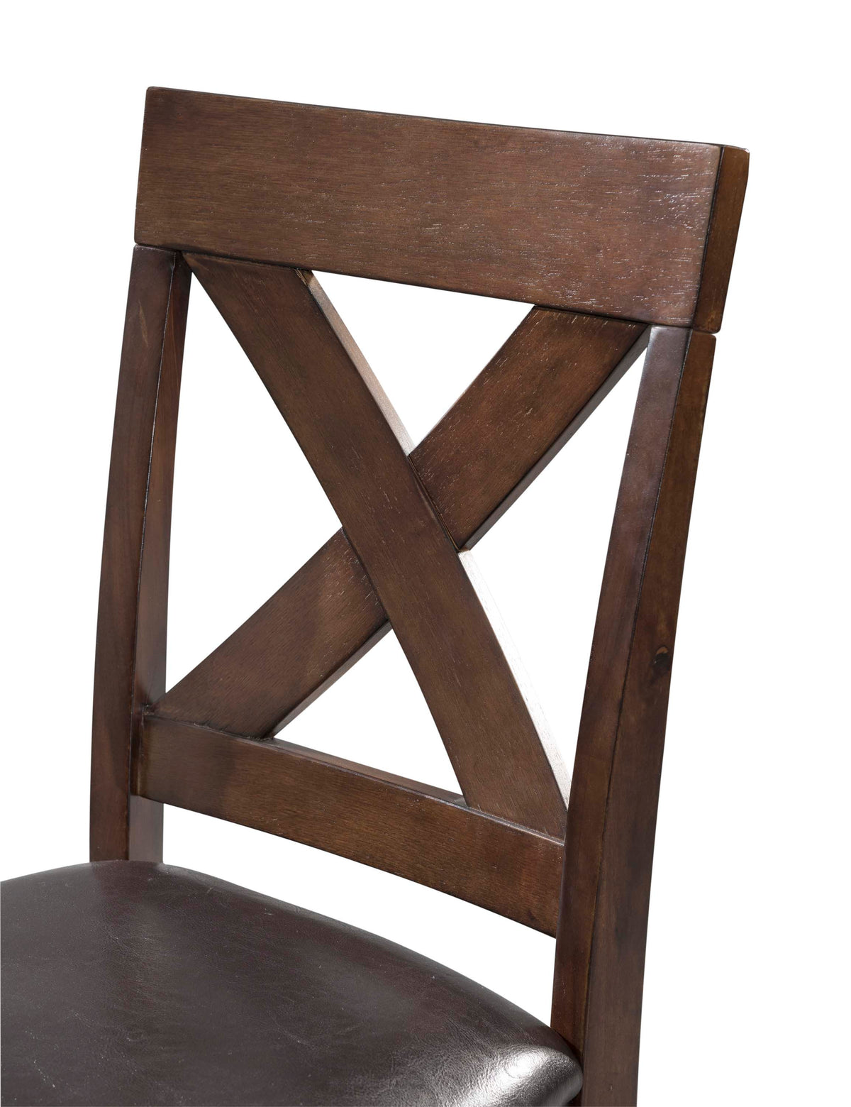 Alex Espresso/Brown Counter Side Chair (Set of 2) - Ornate Home