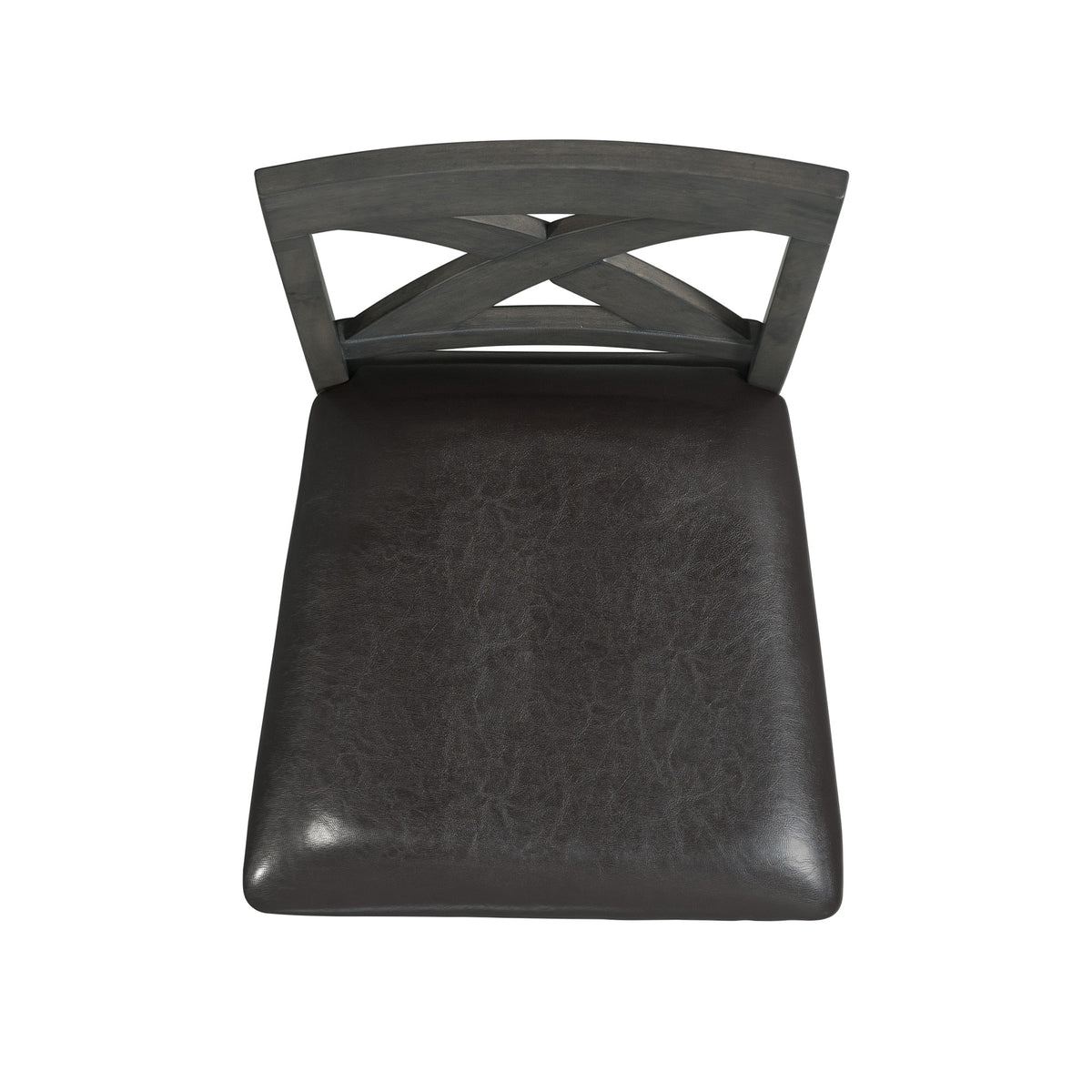 Alex Grey/Black Counter Side Chair (Set of 2) - Ornate Home