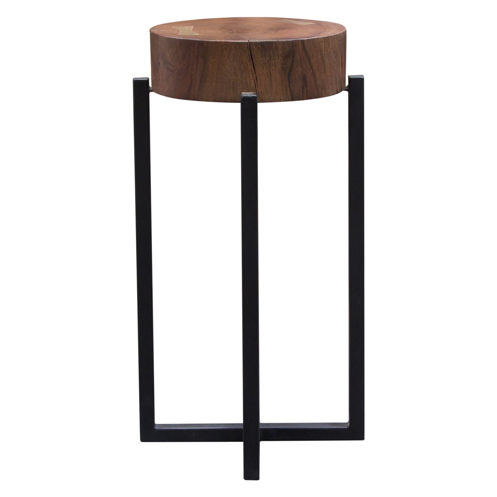 Alex Walnut Accent Table - Ornate Home