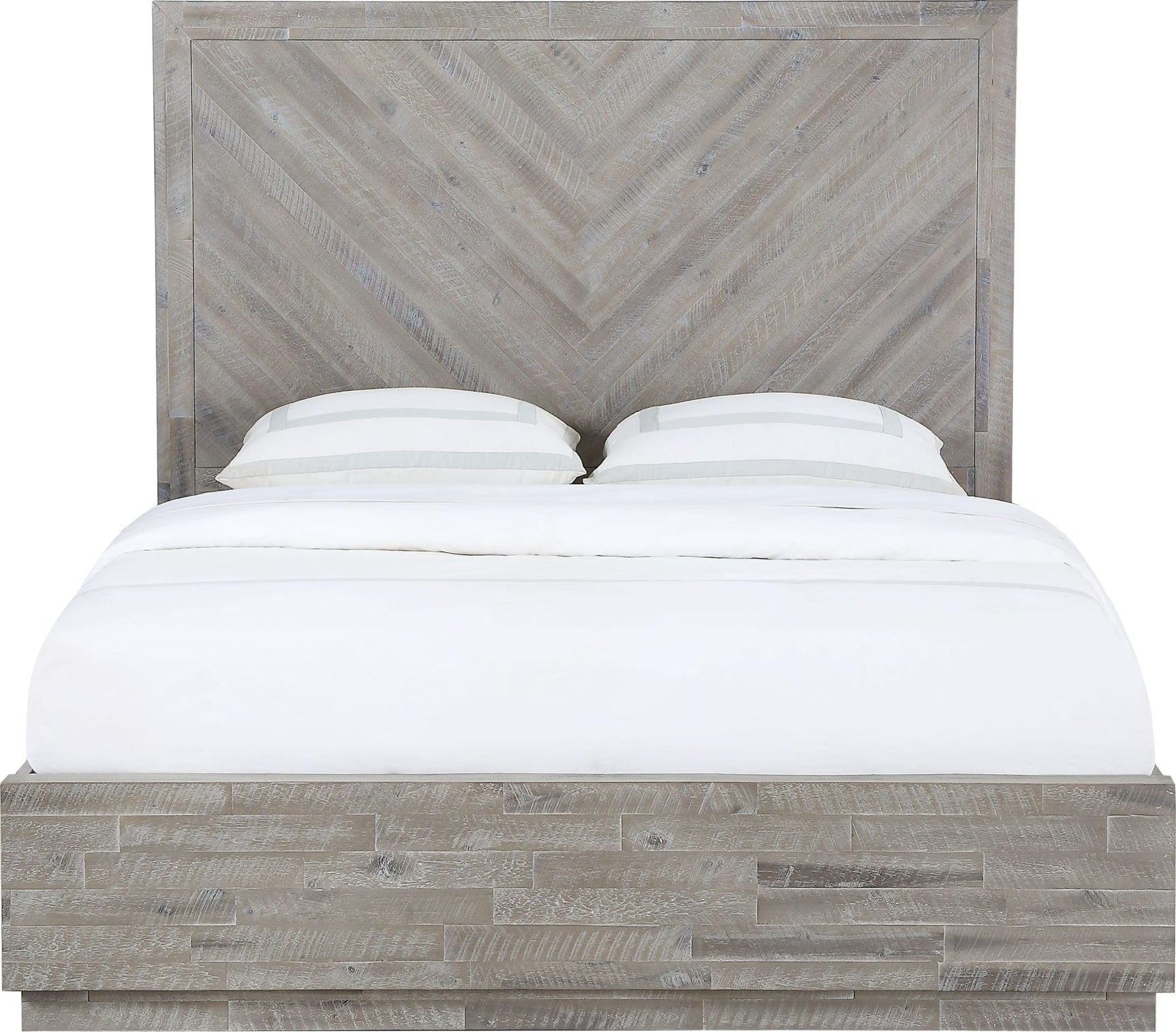 Alexandra Rustic Latte California King Solid Wood Storage Bed - Ornate Home