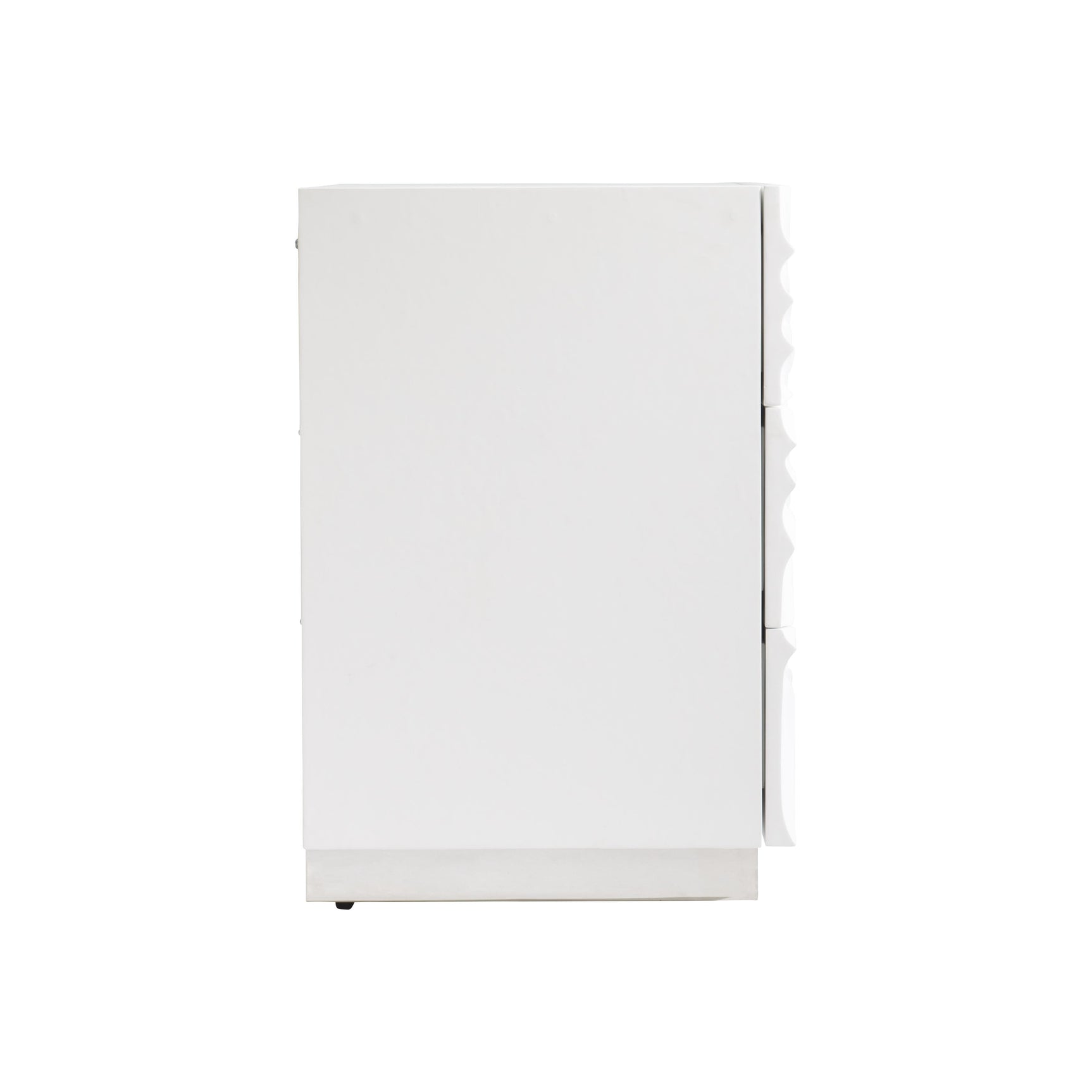 Alia White Plaster Nightstand - Ornate Home