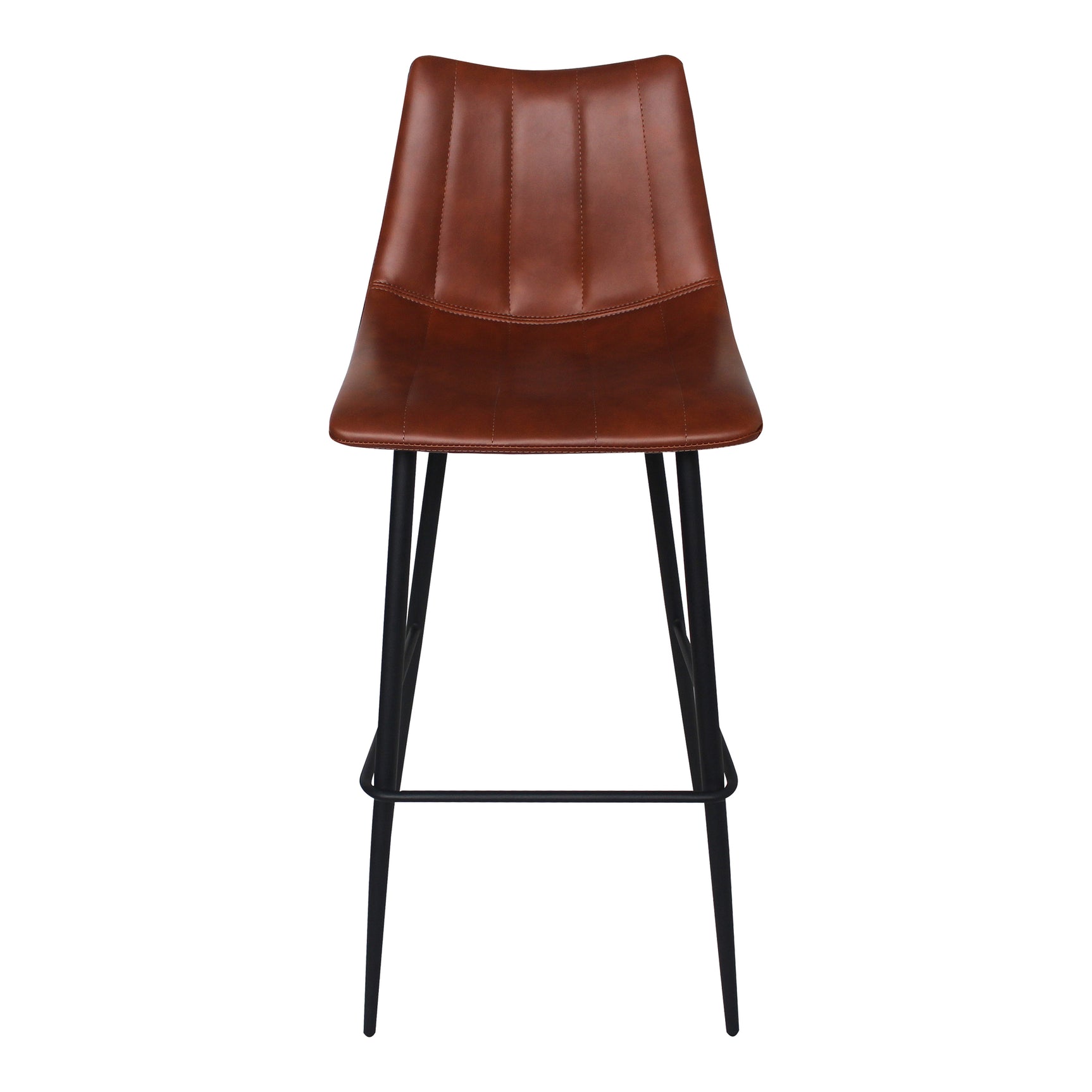 Alibi Brown Barstool (Set of 2) - Ornate Home