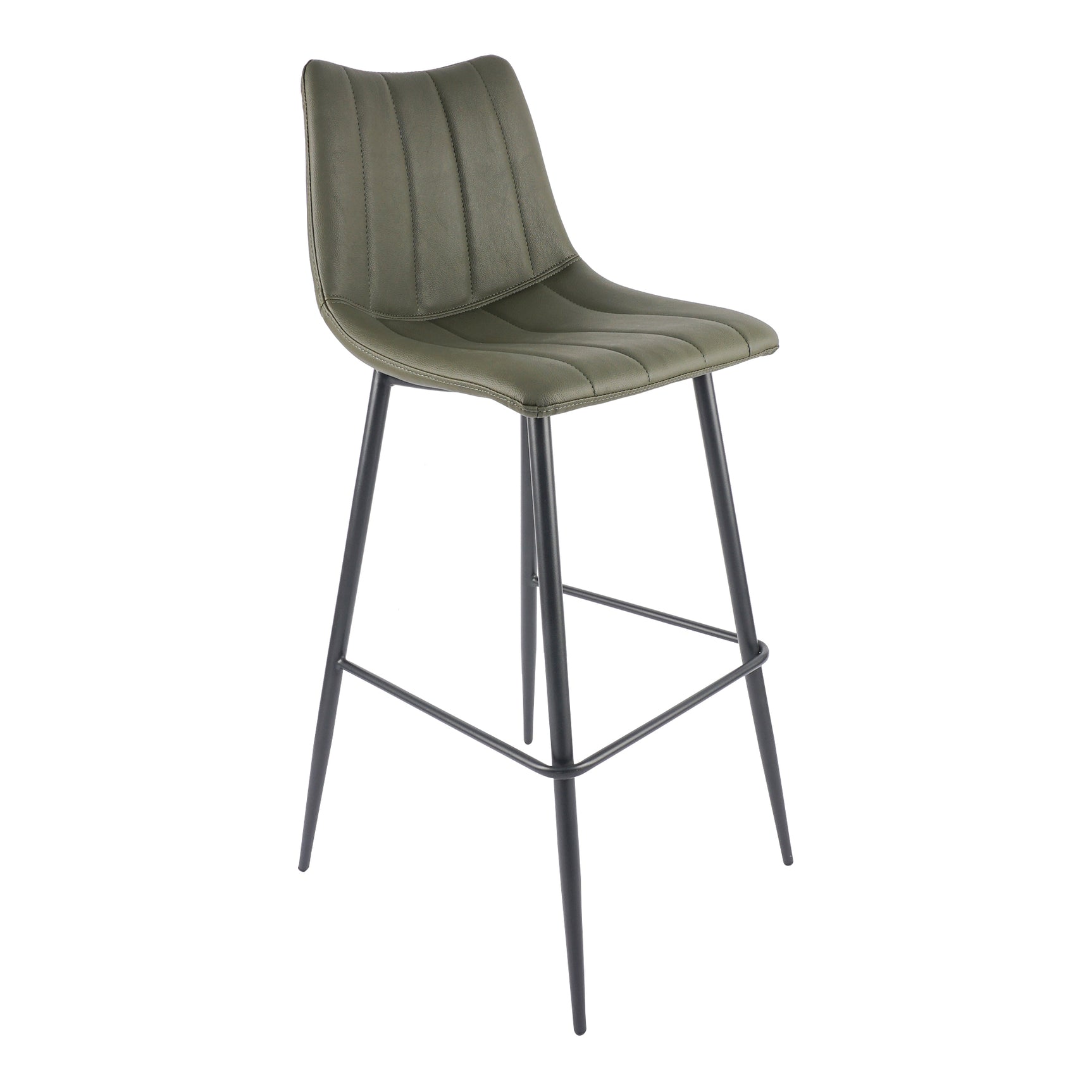 Alibi Dark Green Barstool (Set of 2) - Ornate Home