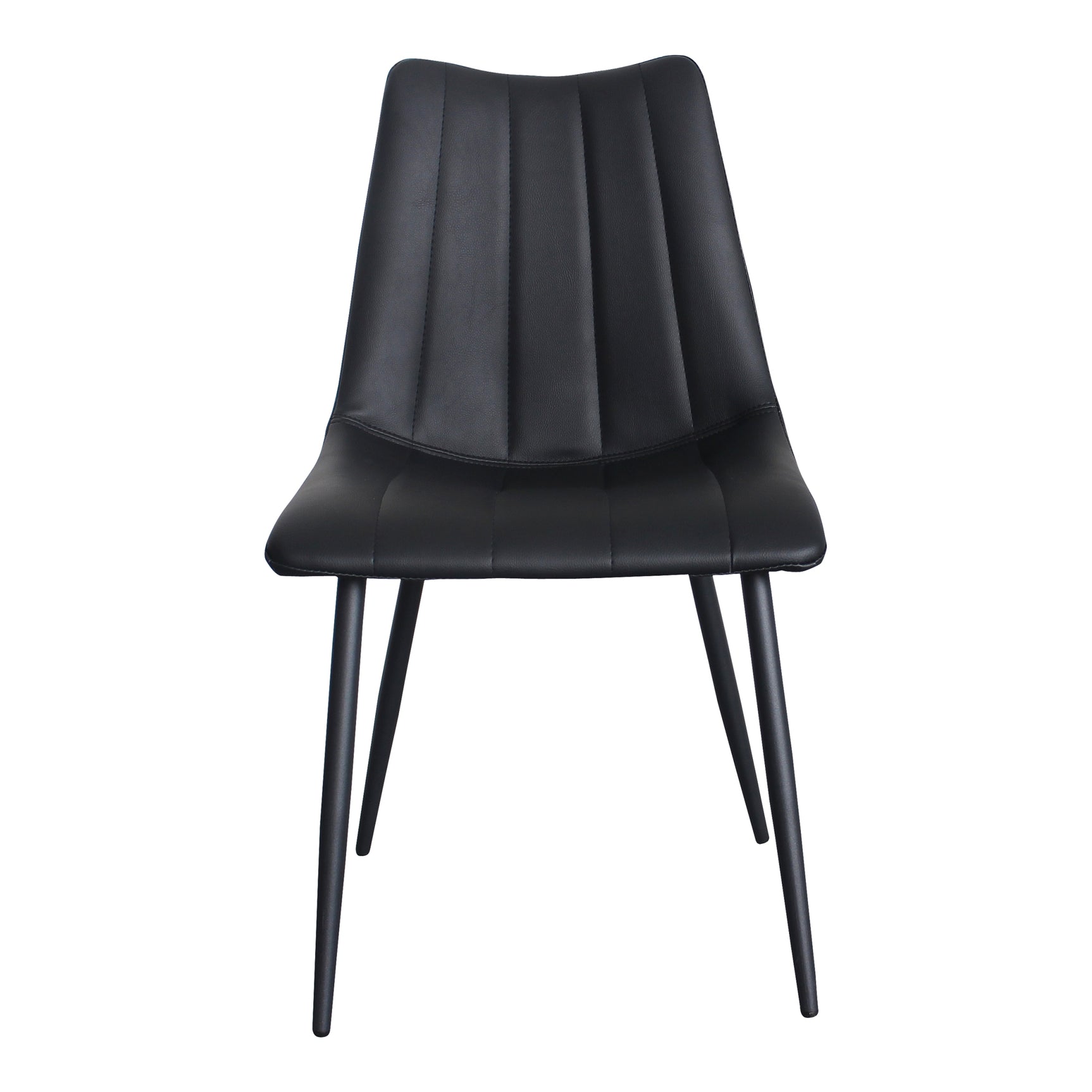 Alibi Matte Black Dining Chair (Set of 2) - Ornate Home