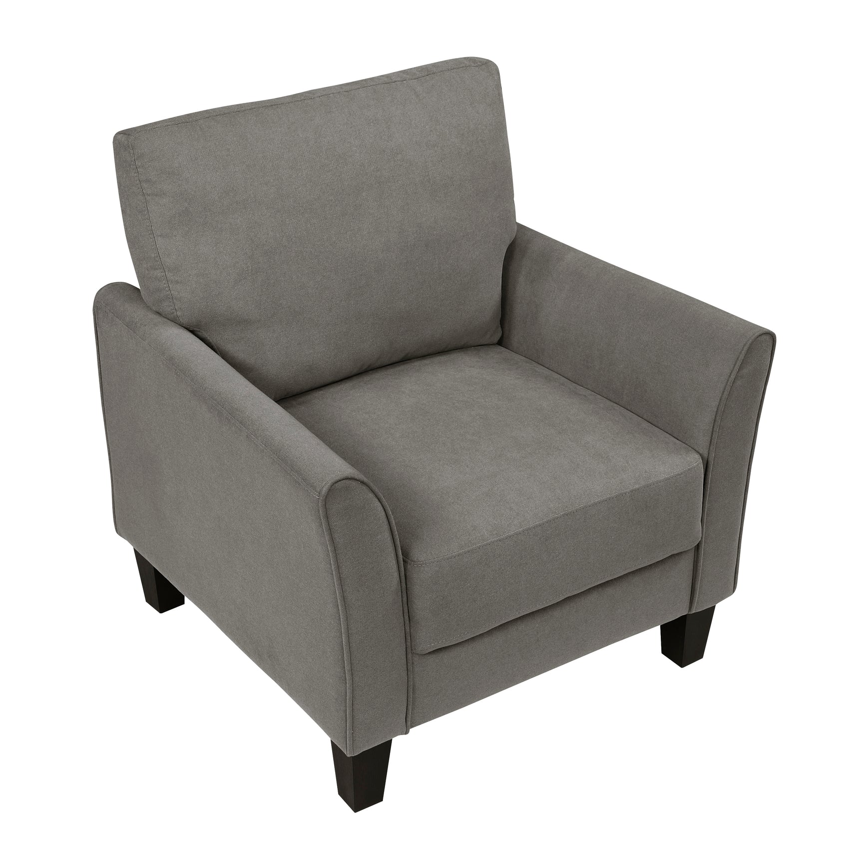 Alina Brownish Gray Chair - Ornate Home