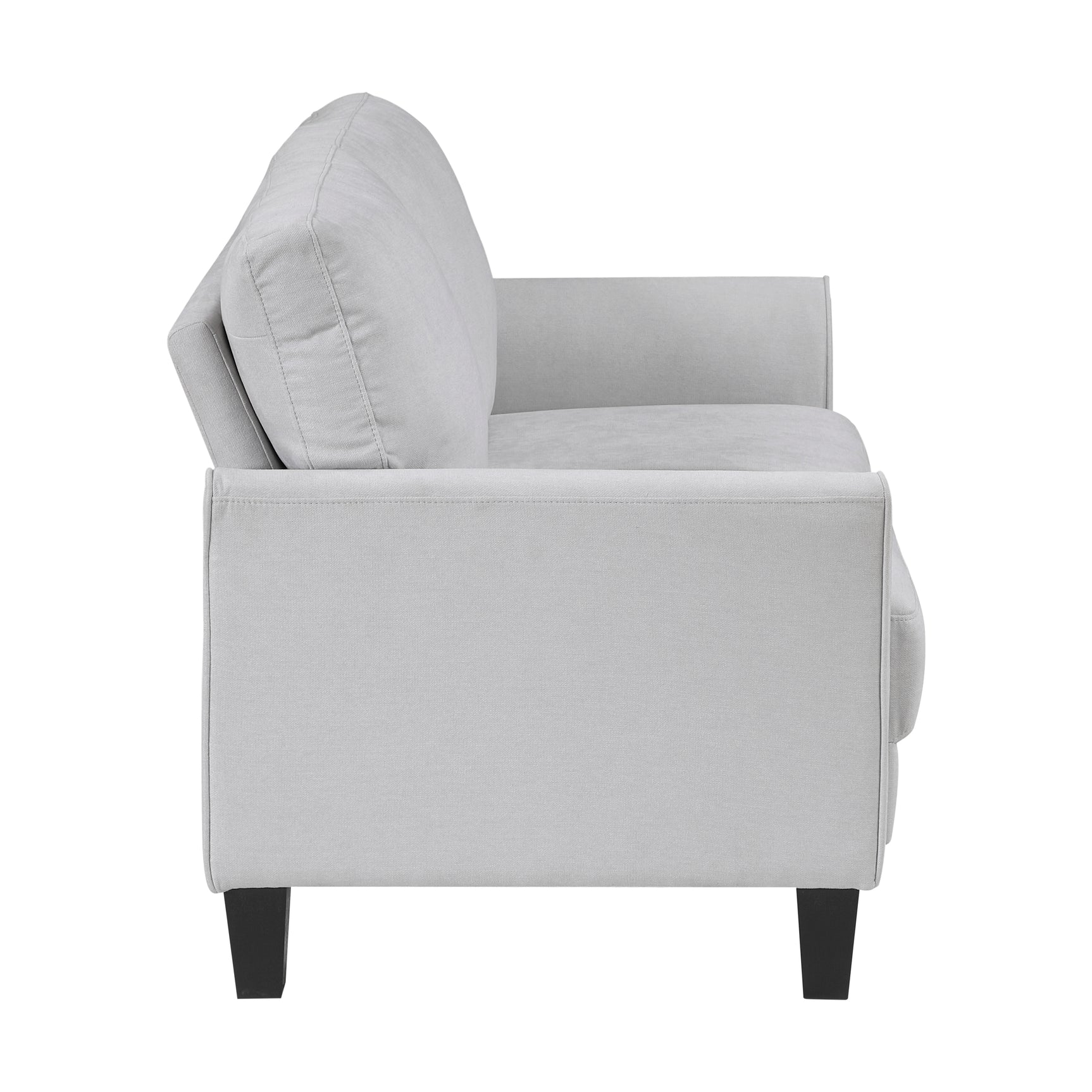 Alina Gray Loveseat - Ornate Home