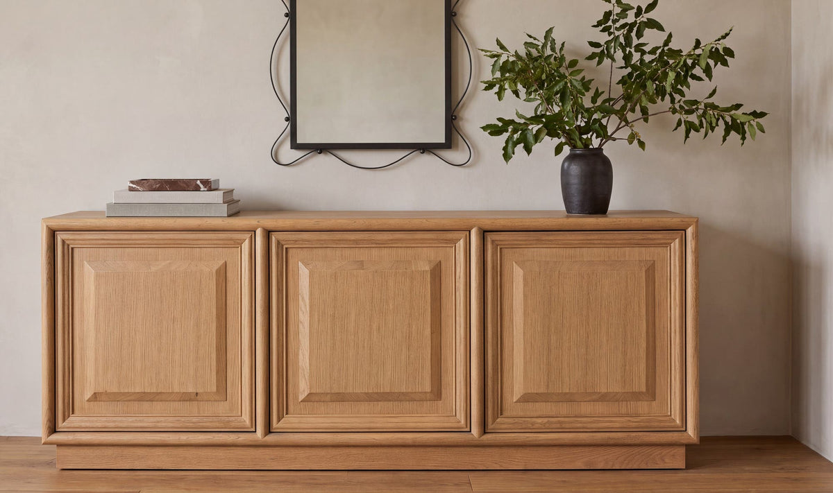 Alina Natural Sideboard - Ornate Home