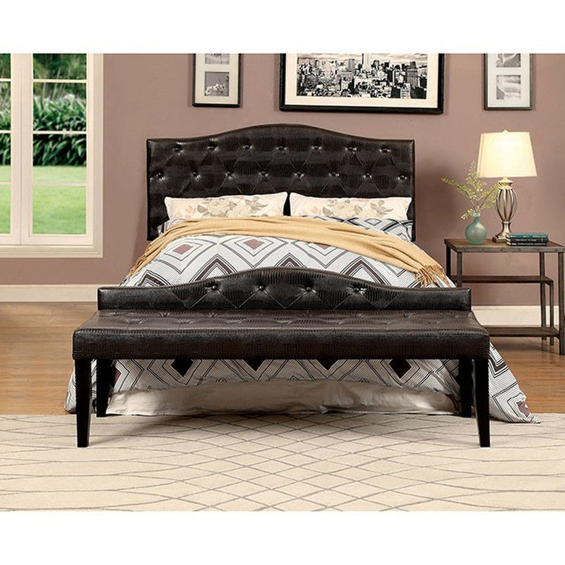 Alipaz Brown Bench - Ornate Home