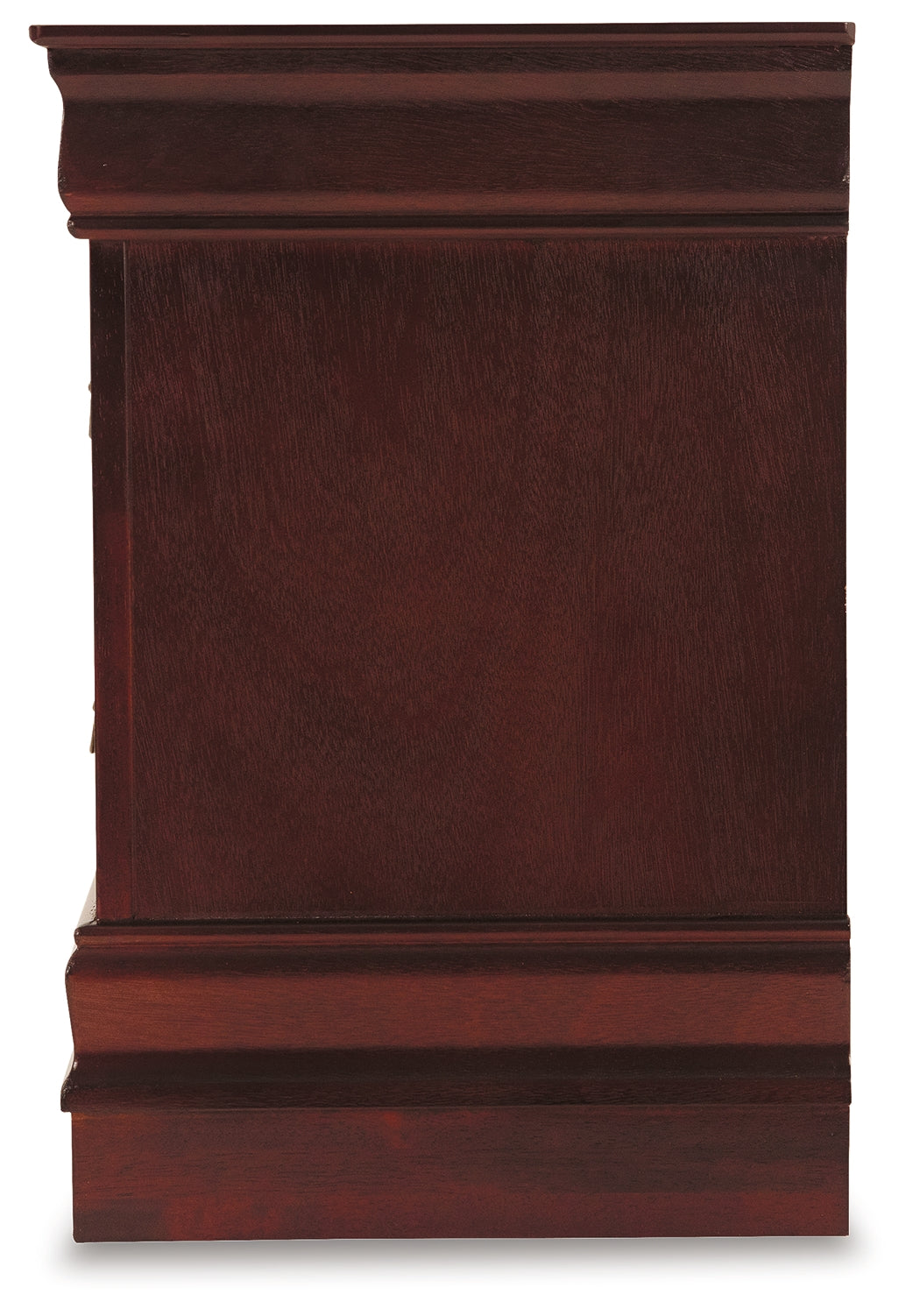 Alisdair Reddish Brown Twin Sleigh Bed & Dresser & Mirror & Chest & Nightstand (Online Special Price) - Ornate Home