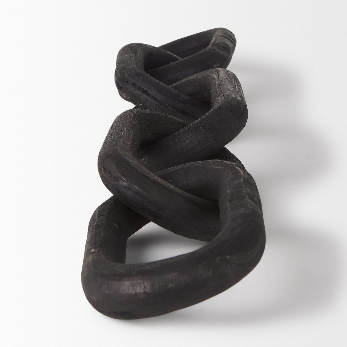 Alix Black Wood Link Chain Decorative Object - Ornate Home
