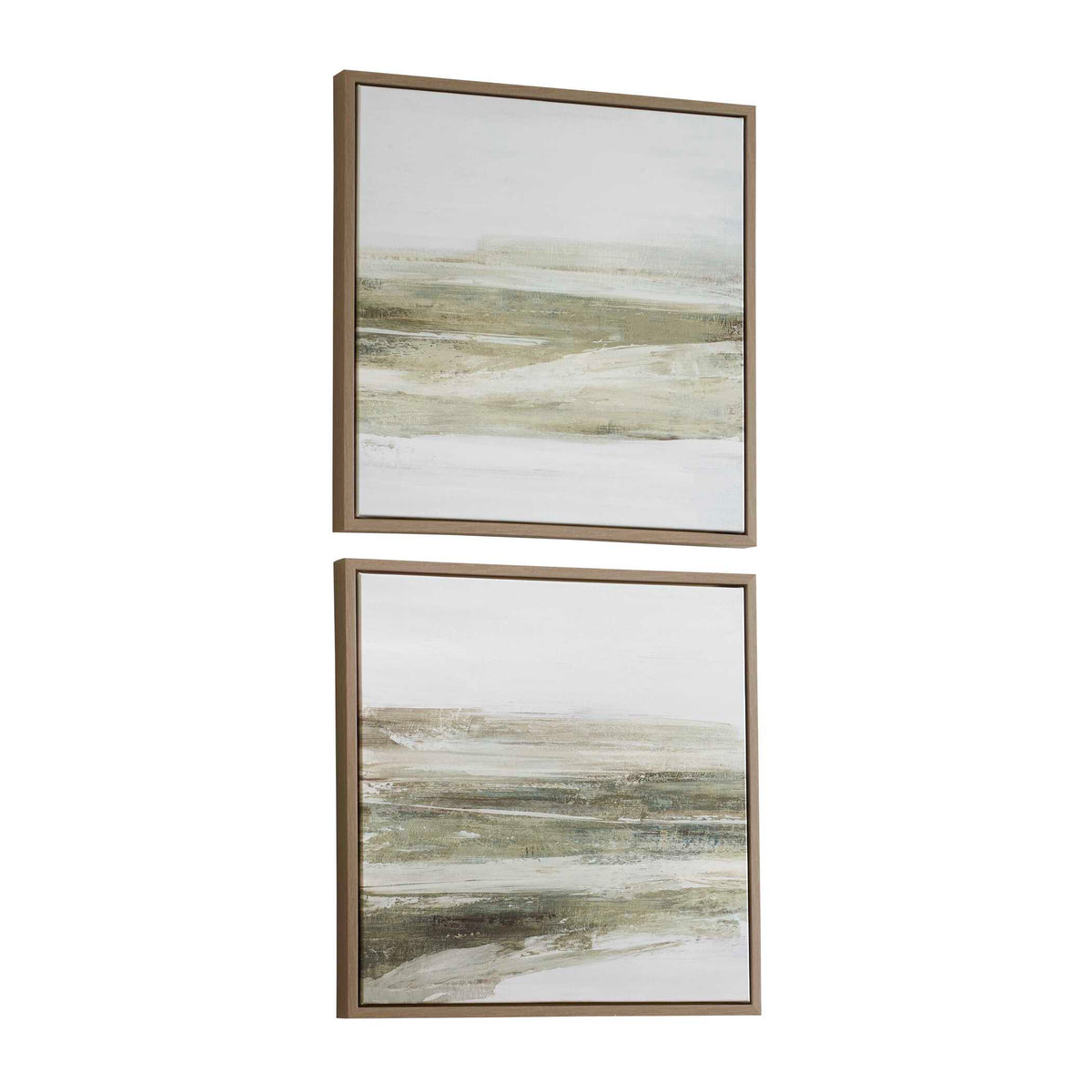All Of A Sudden Multicolor Framed Canvases (Set of 2) - Ornate Home
