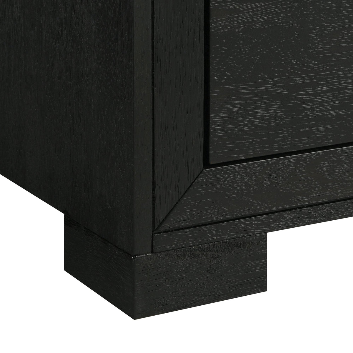 Allan Black 3-Piece King Panel Bedroom Set