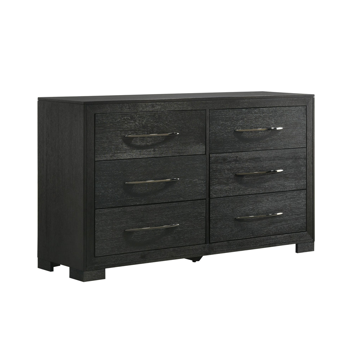 Allan Black 5-Piece King Bedroom Set - Ornate Home