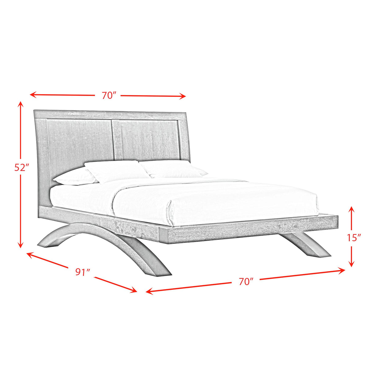 Allan Black Queen Bed