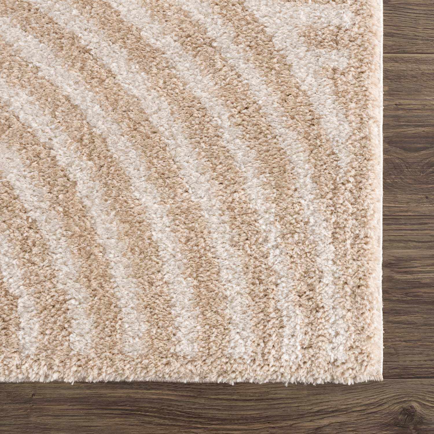 Allard Beige Washable Area Rug - Ornate Home