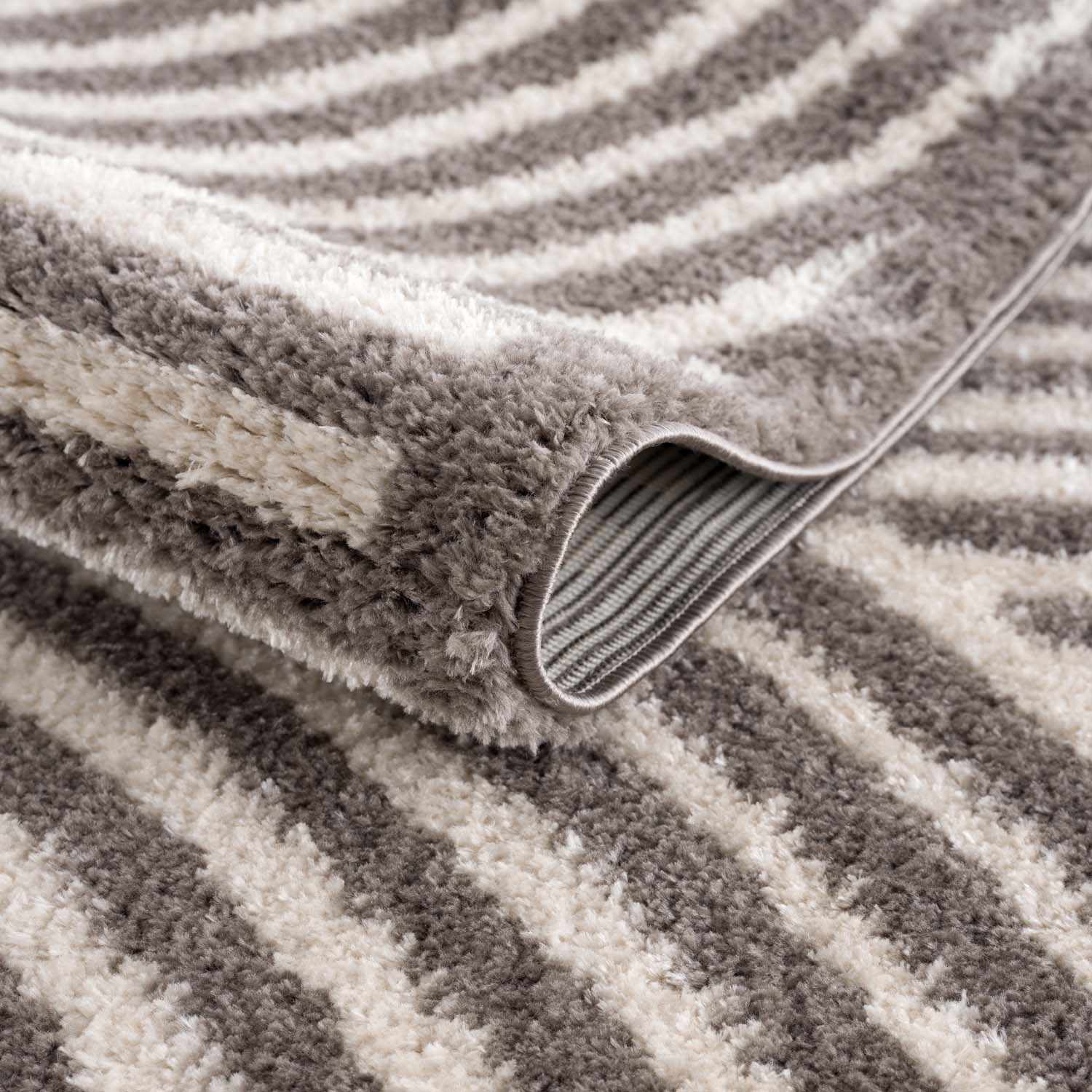 Allard Charcoal Washable Area Rug - Ornate Home