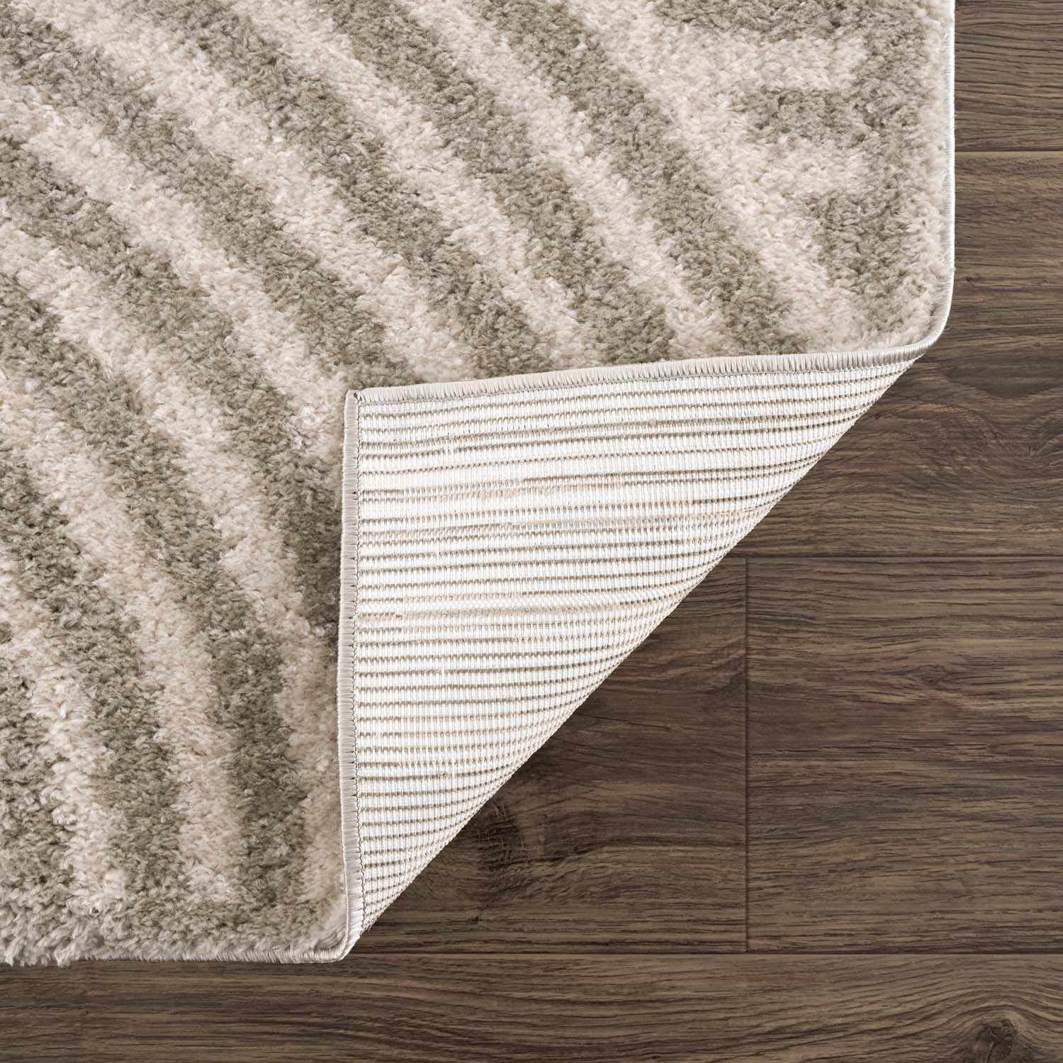 Allard Gray Washable Area Rug - Ornate Home
