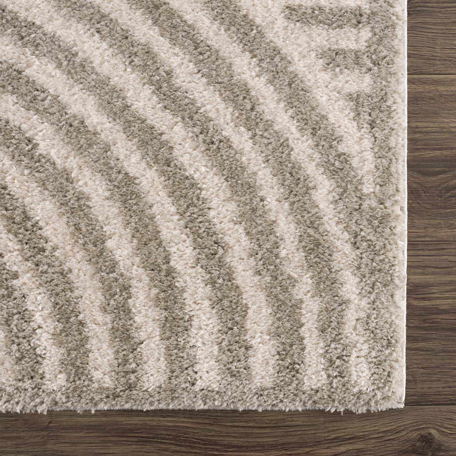 Allard Gray Washable Area Rug - Ornate Home