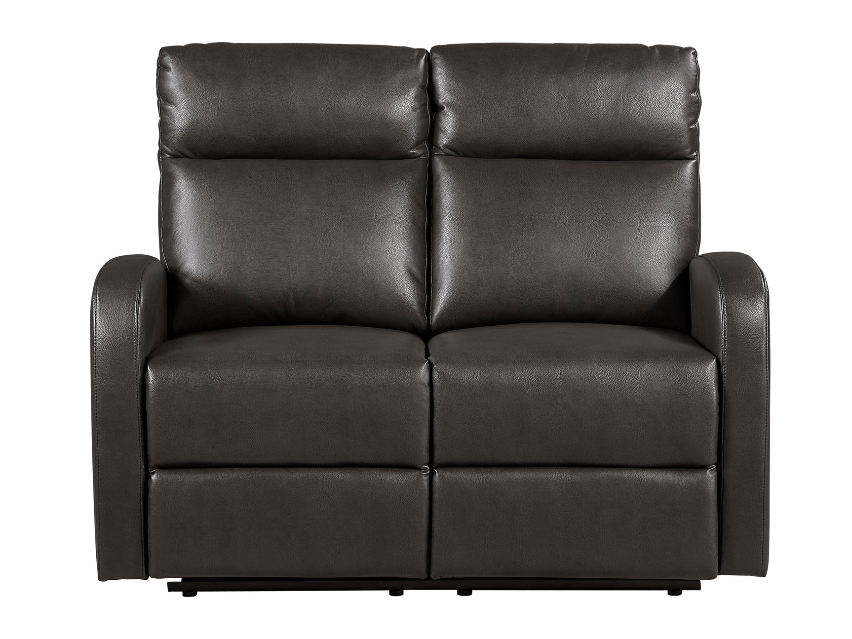 Allen Espresso Double Reclining Loveseat - Ornate Home