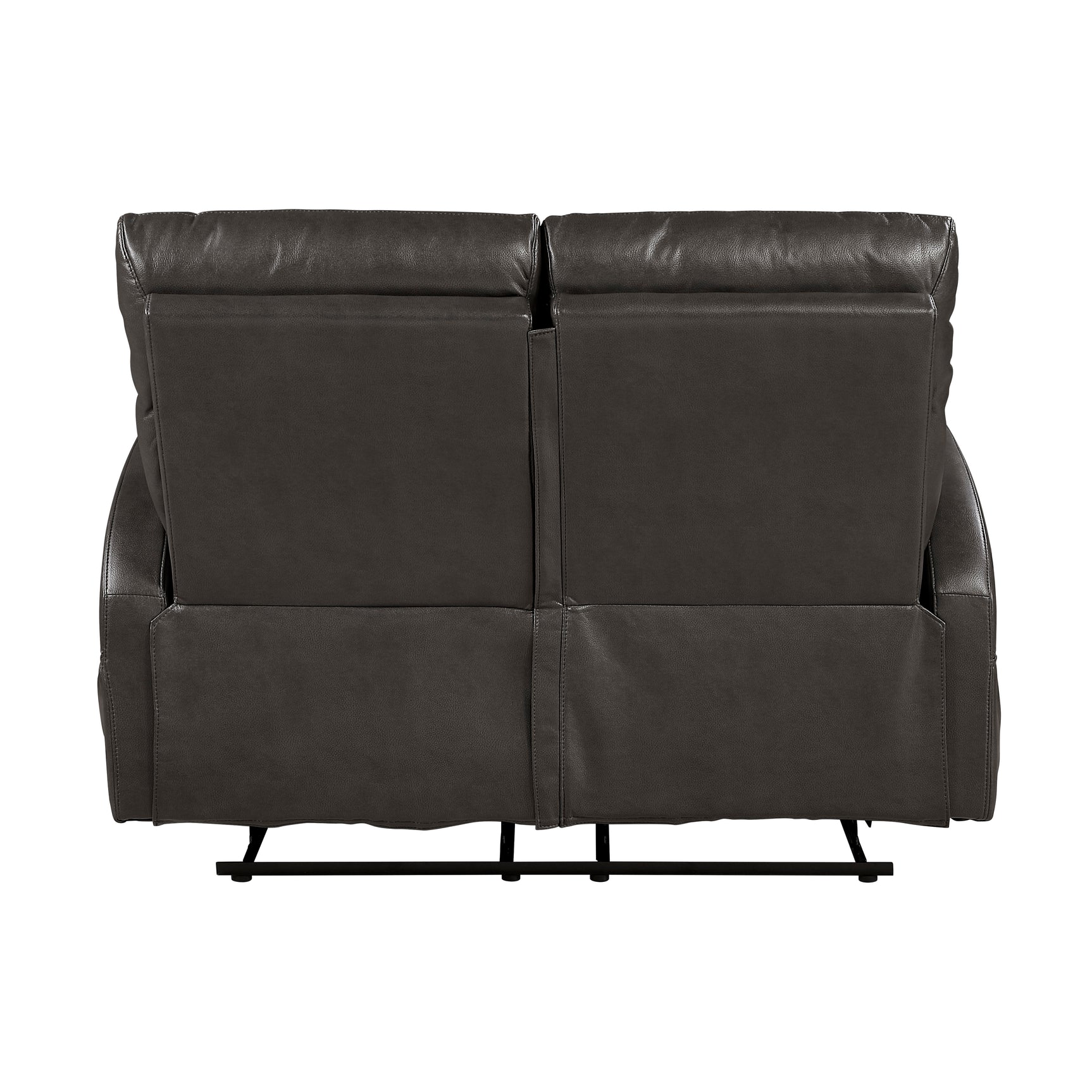 Allen Espresso Double Reclining Loveseat - Ornate Home