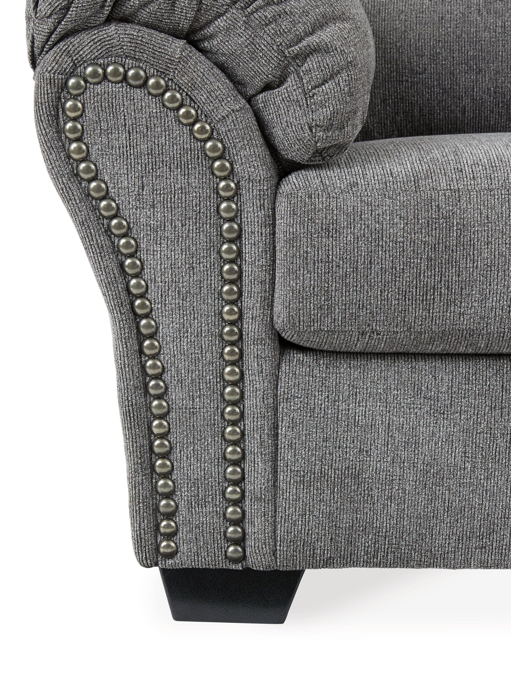 Allmaxx Pewter Sofa and Loveseat (Online Special Price) - Ornate Home