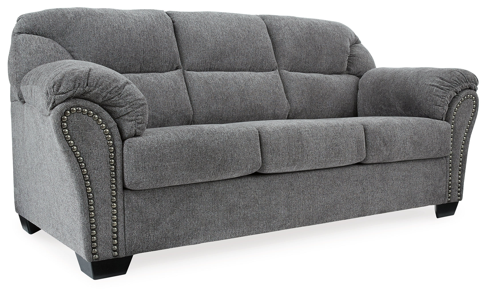 Allmaxx Pewter Sofa and Loveseat (Online Special Price) - Ornate Home