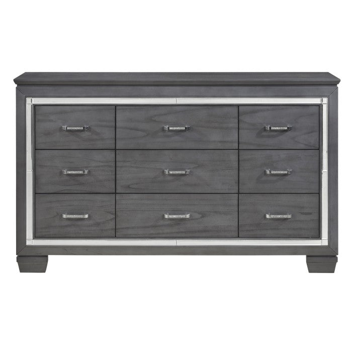 Allura Gray Dresser - Ornate Home