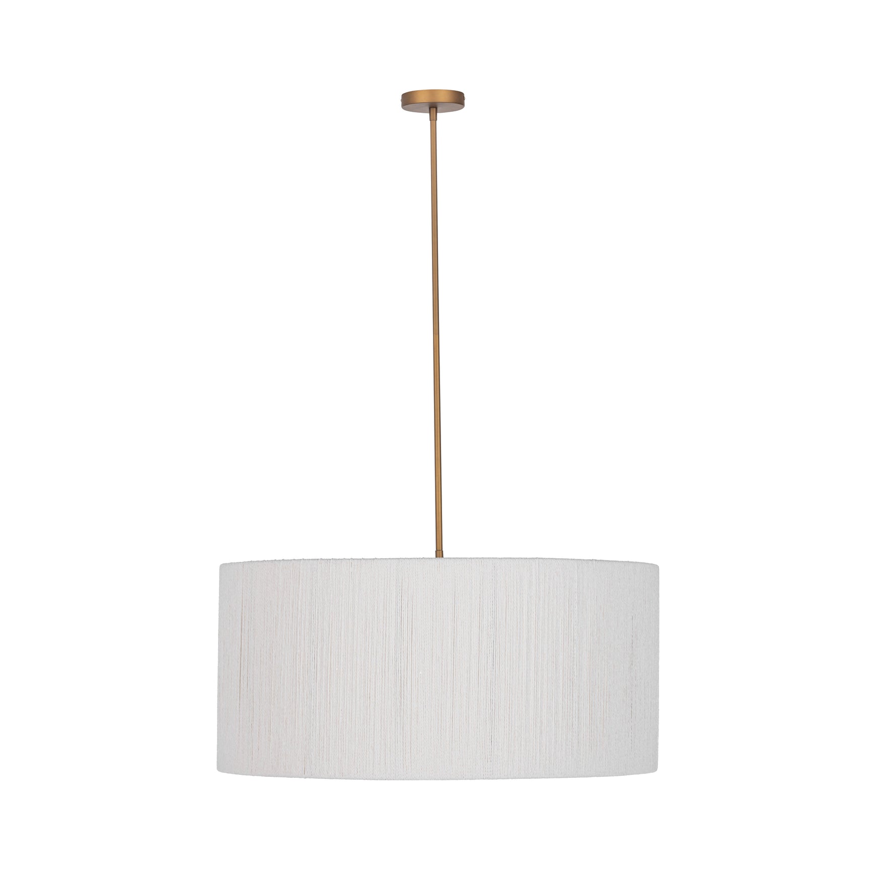 Allyn Pendant White/Gold Pendant Lamp - Ornate Home