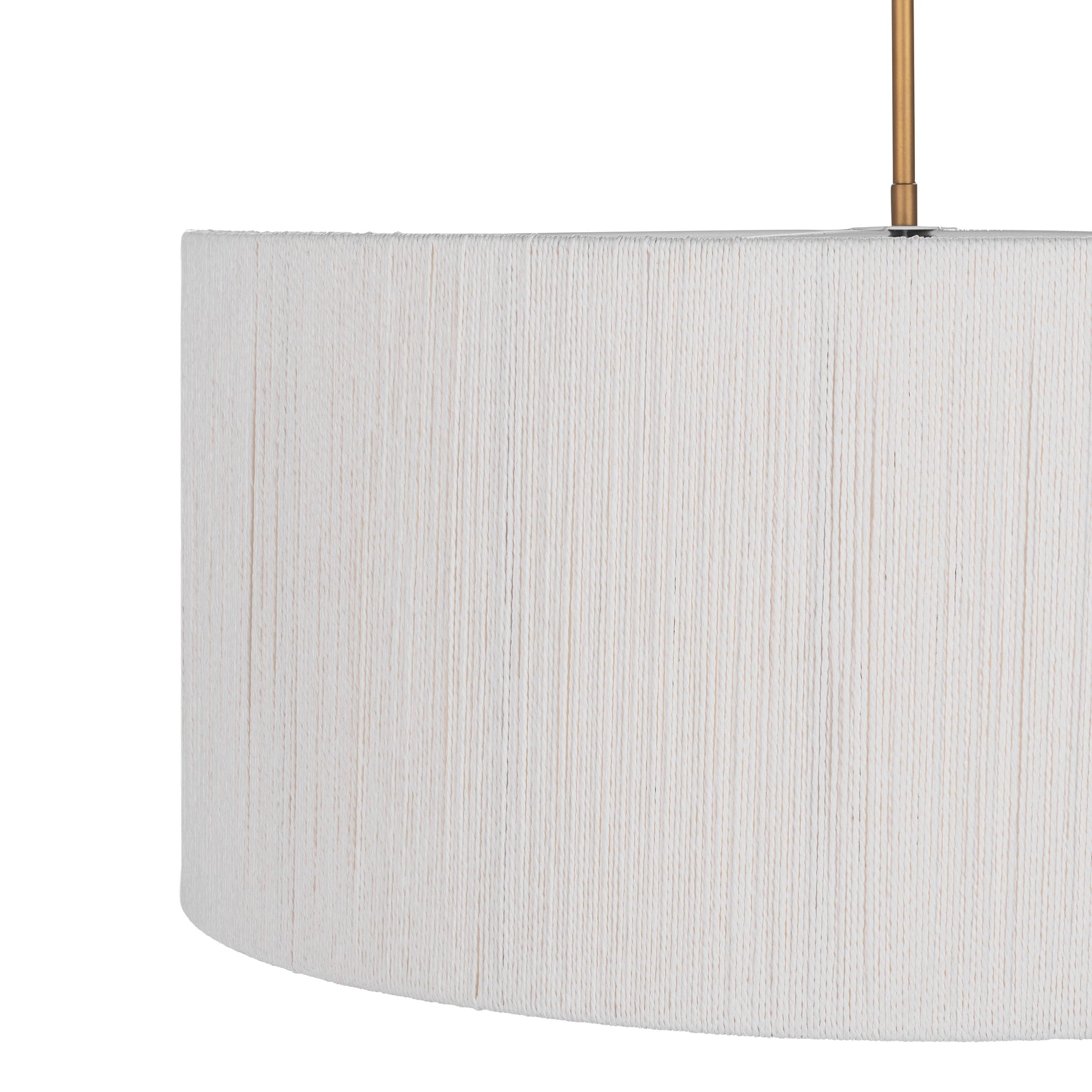 Allyn Pendant White/Gold Pendant Lamp - Ornate Home