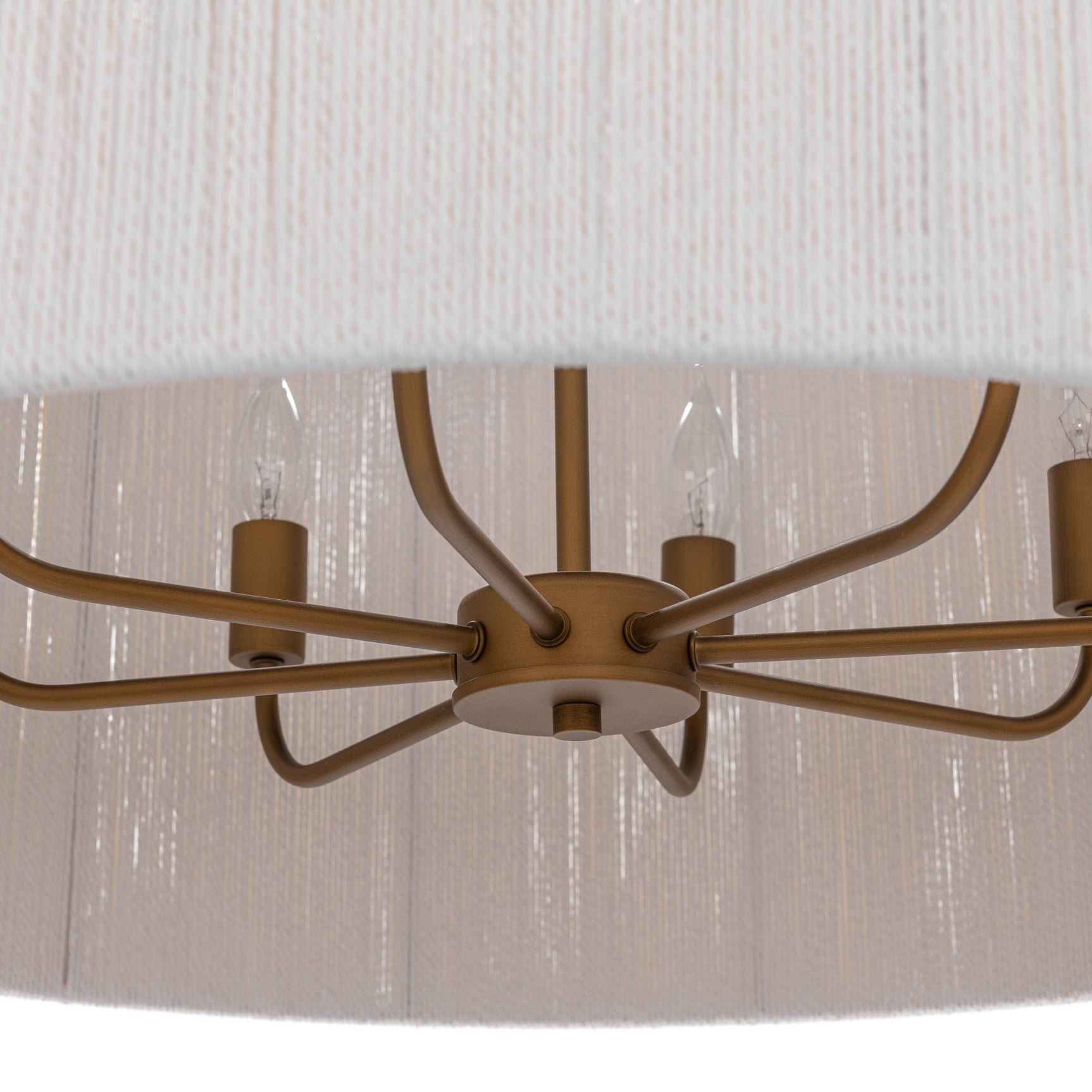 Allyn Pendant White/Gold Pendant Lamp - Ornate Home