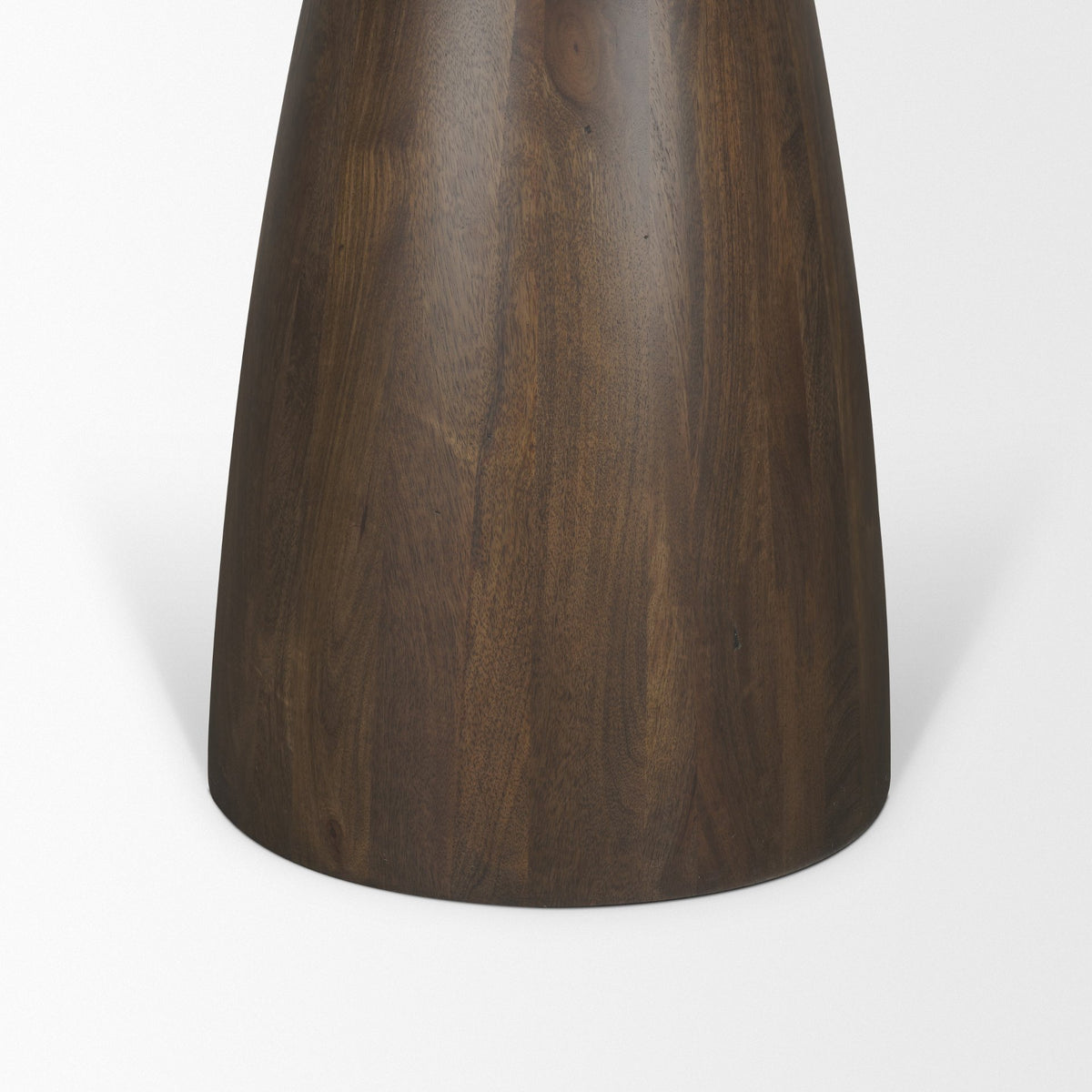 Allyson Cappuccino/Dark Brown 42" Round Pedestal Dining Table - Ornate Home