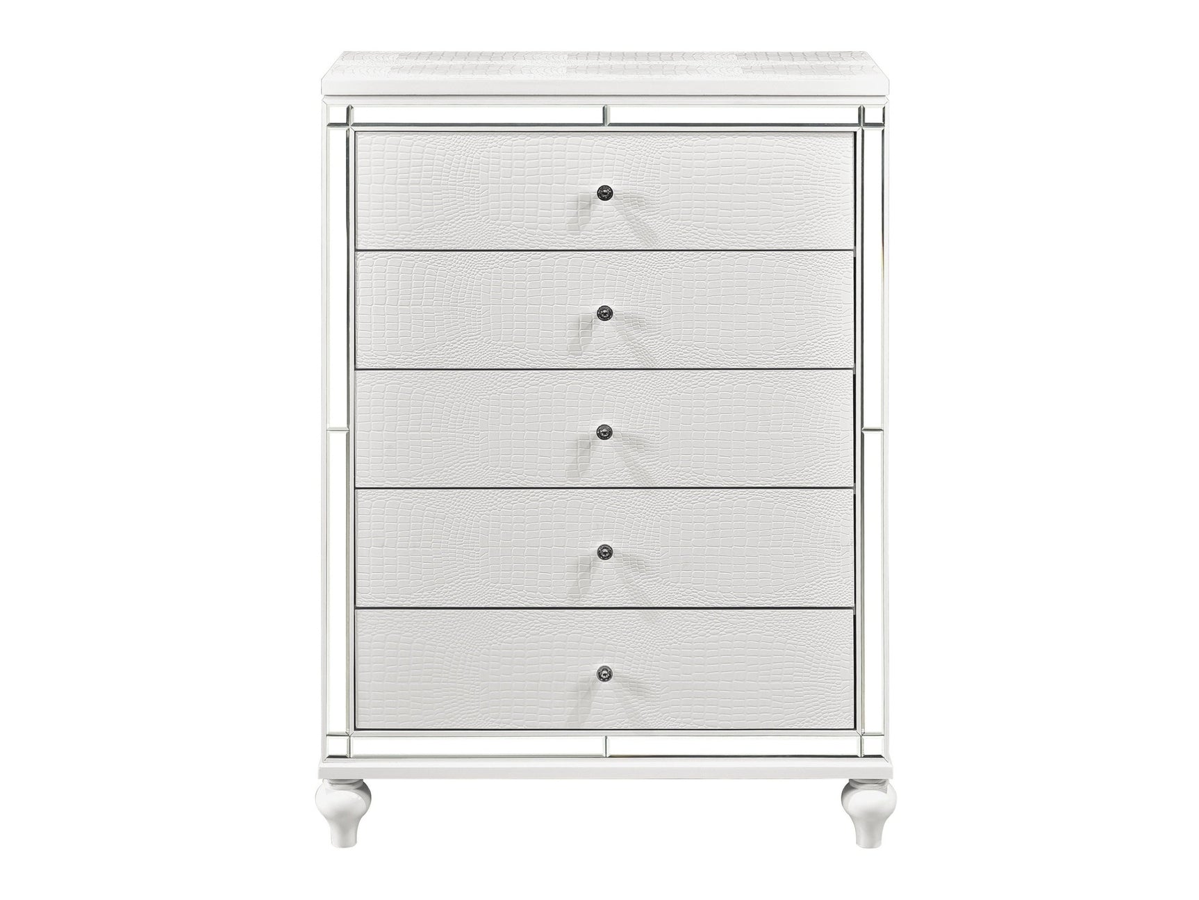 Alonza White Chest - Ornate Home