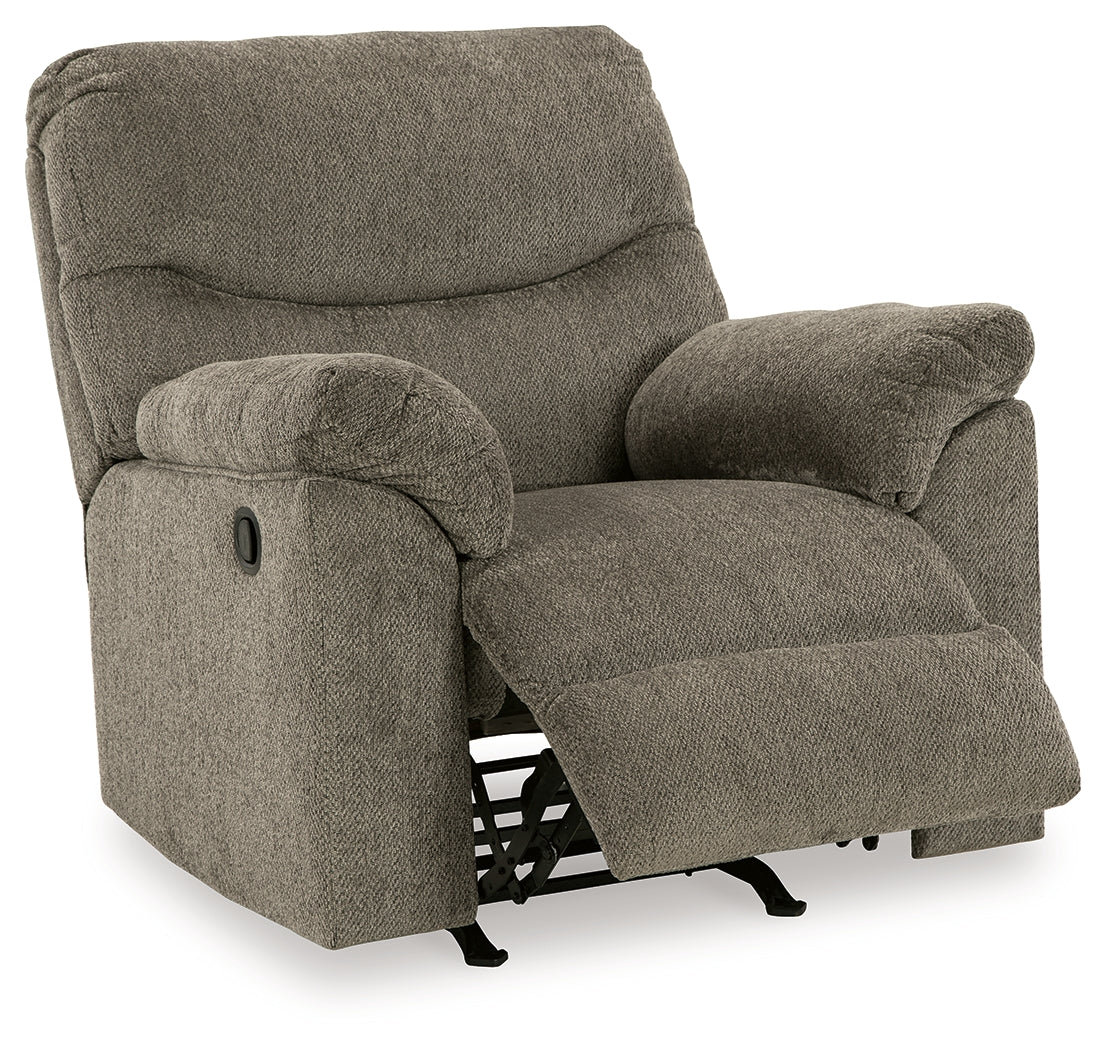 Alphons Putty Reclining Sofa & Recliner - Ornate Home