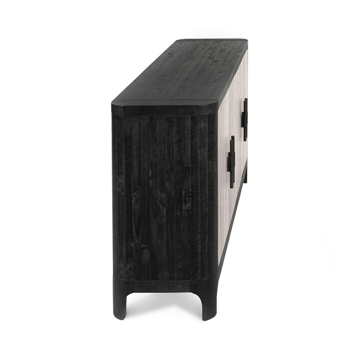 Alpine Antique Black/Gray Buffet - Ornate Home