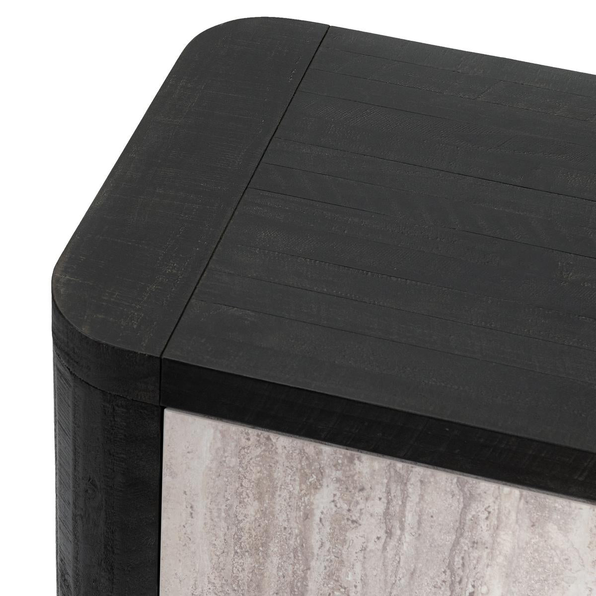 Alpine Antique Black/Gray Buffet - Ornate Home