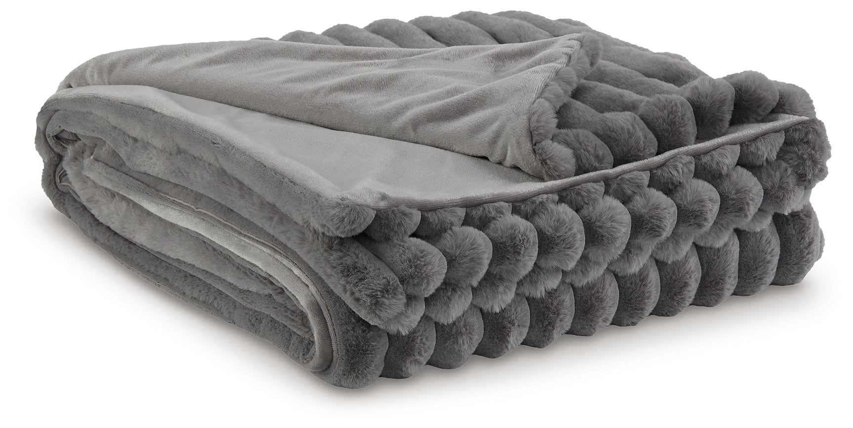 Alsonwell Gray Throw (Online Special Price) - Ornate Home