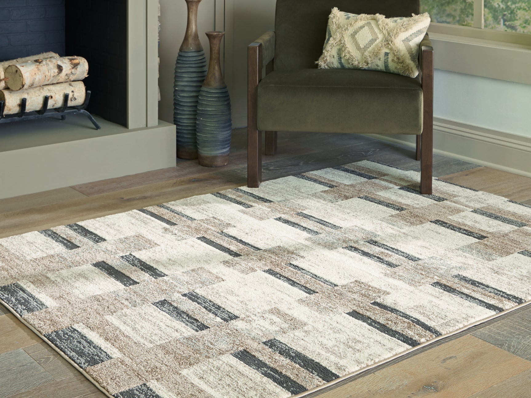 Alstone Multi Medium Rug - Ornate Home