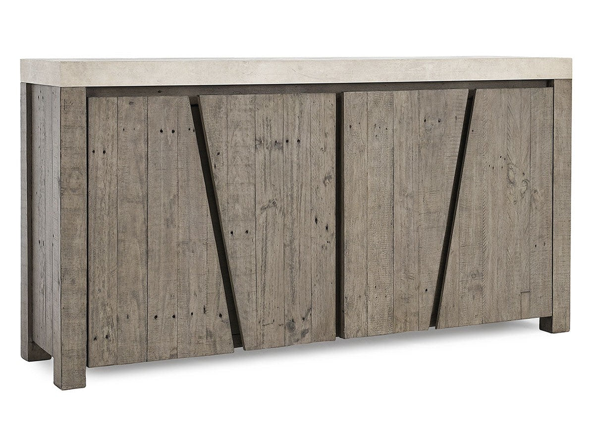 Alta Antique White Sideboard - Ornate Home