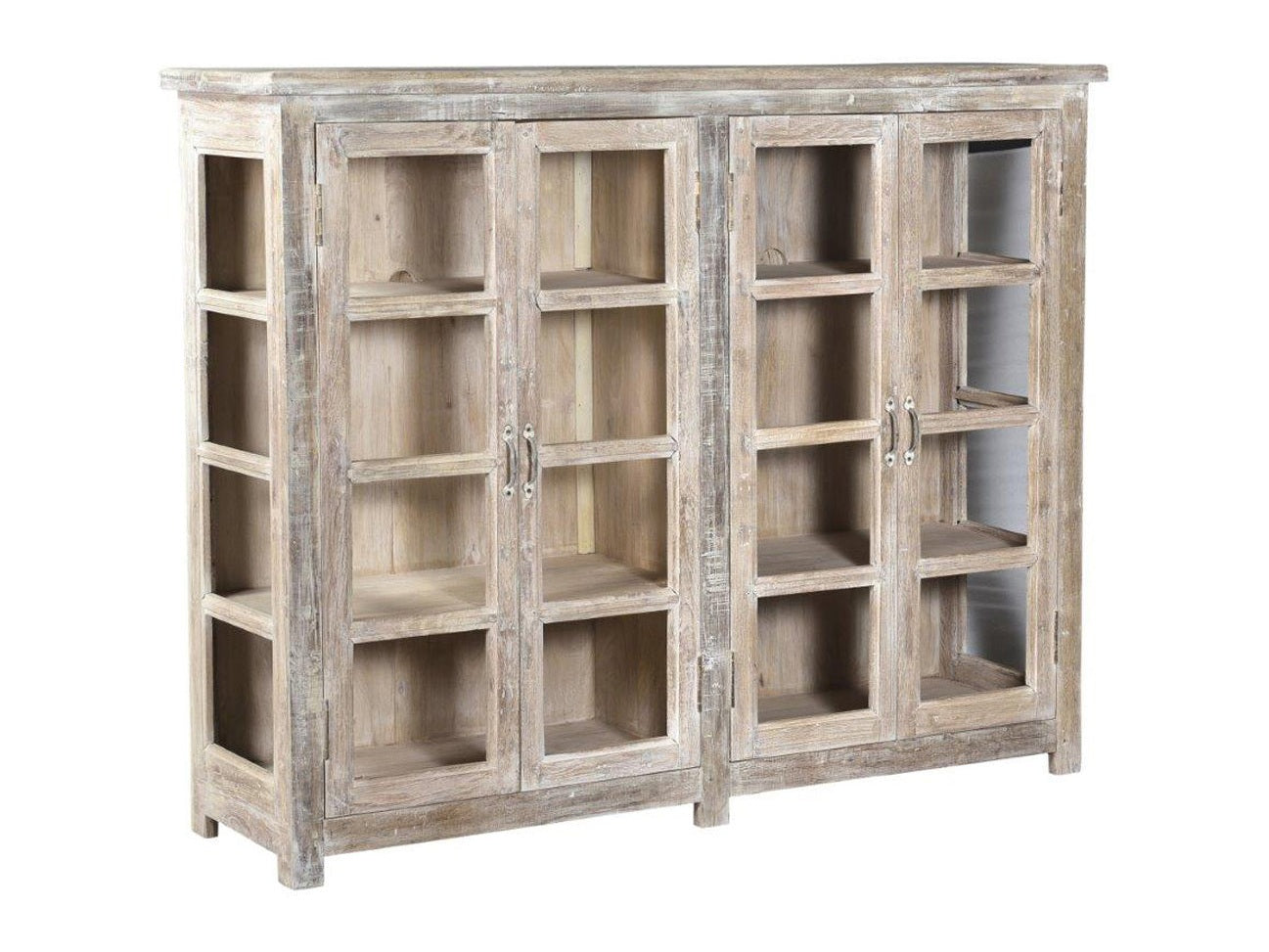 Alta Distressed Brown Storage Cabinet - Ornate Home