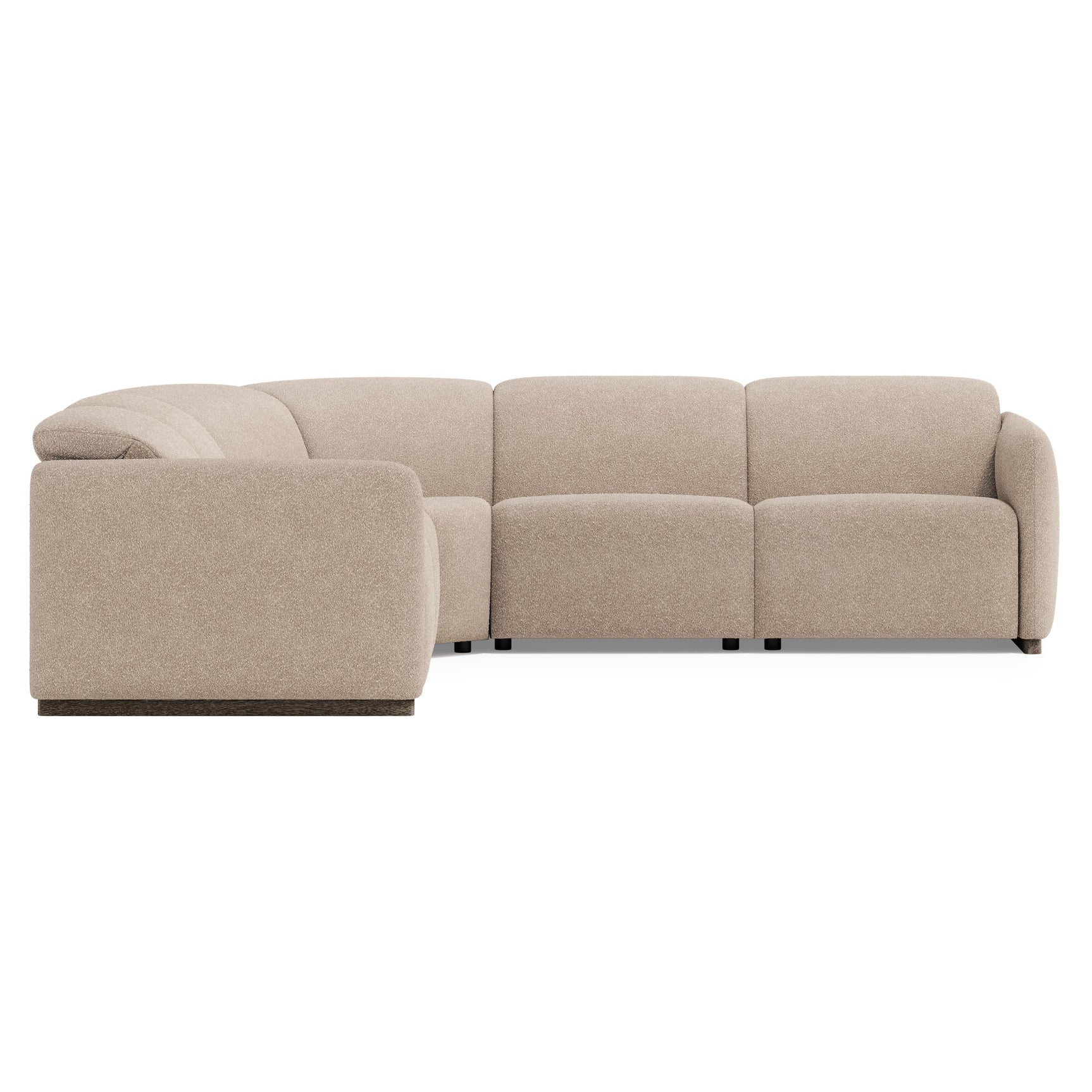 Alta Weathered Charcoal Power Motion Sectional - Ornate Home