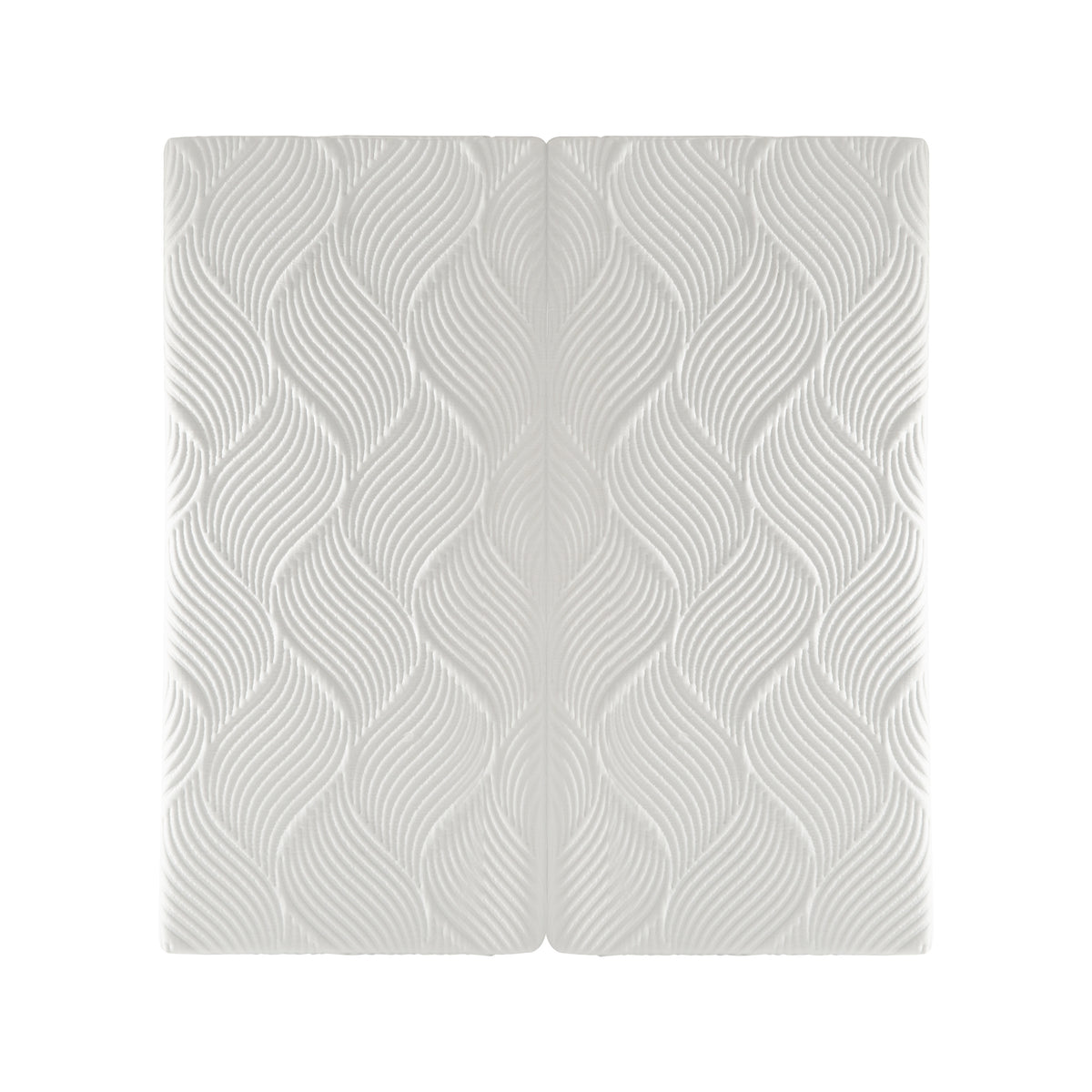 Altair White 10" Split Eastern King Gel-Infused Memory Foam Mattress - Ornate Home