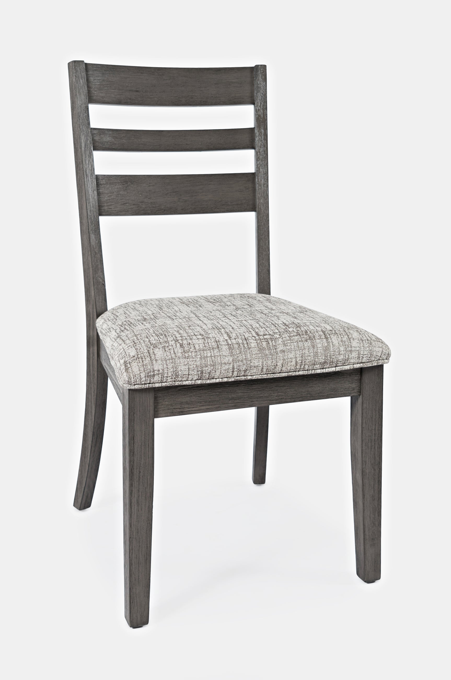 Altamonte Brushed Grey Ladderback Chair (Set of 2) - Ornate Home