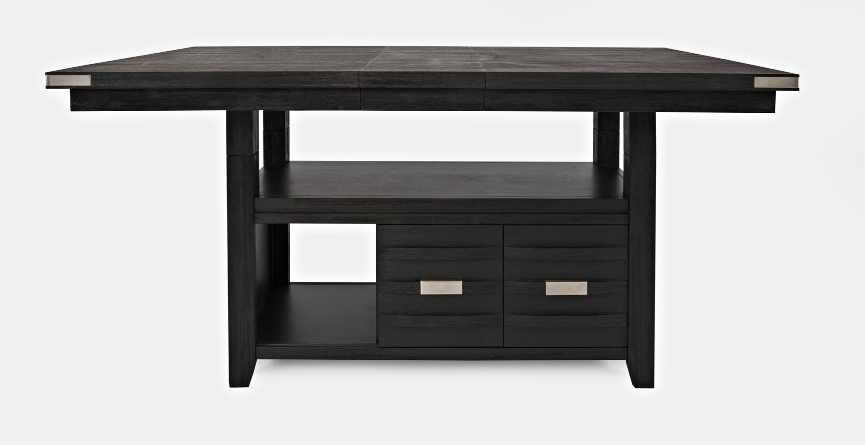 Altamonte Dark Charcoal High/Low Storage Table - Ornate Home