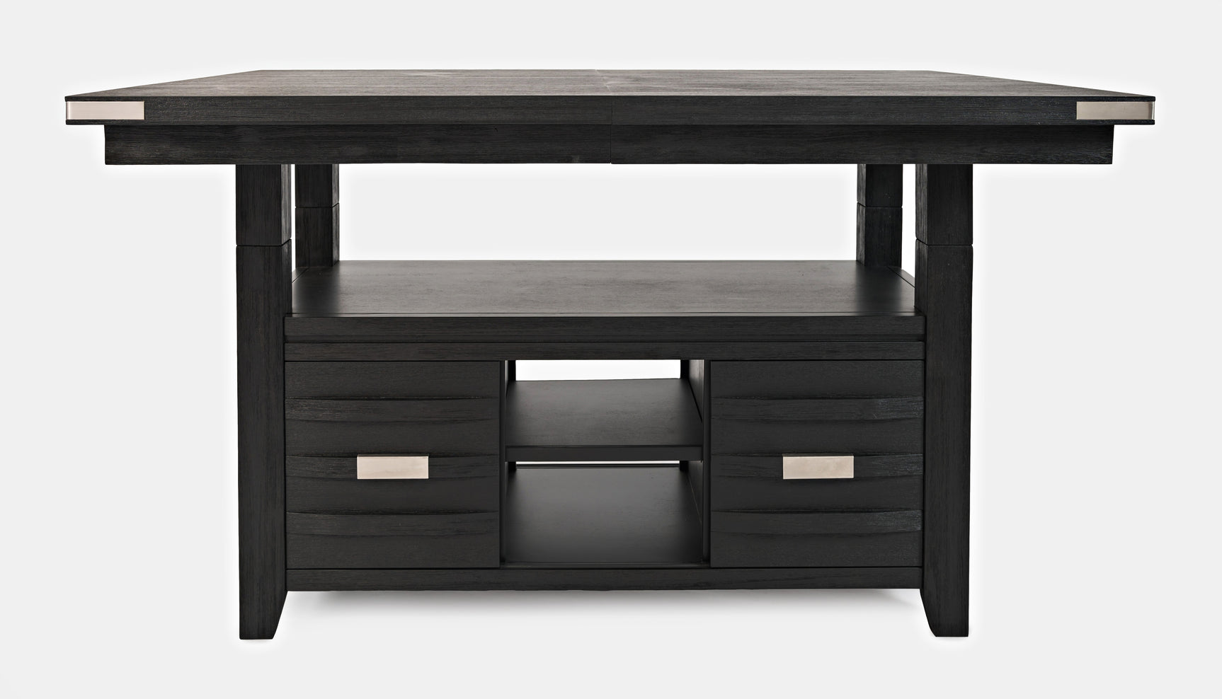 Altamonte Dark Charcoal High/Low Storage Table - Ornate Home