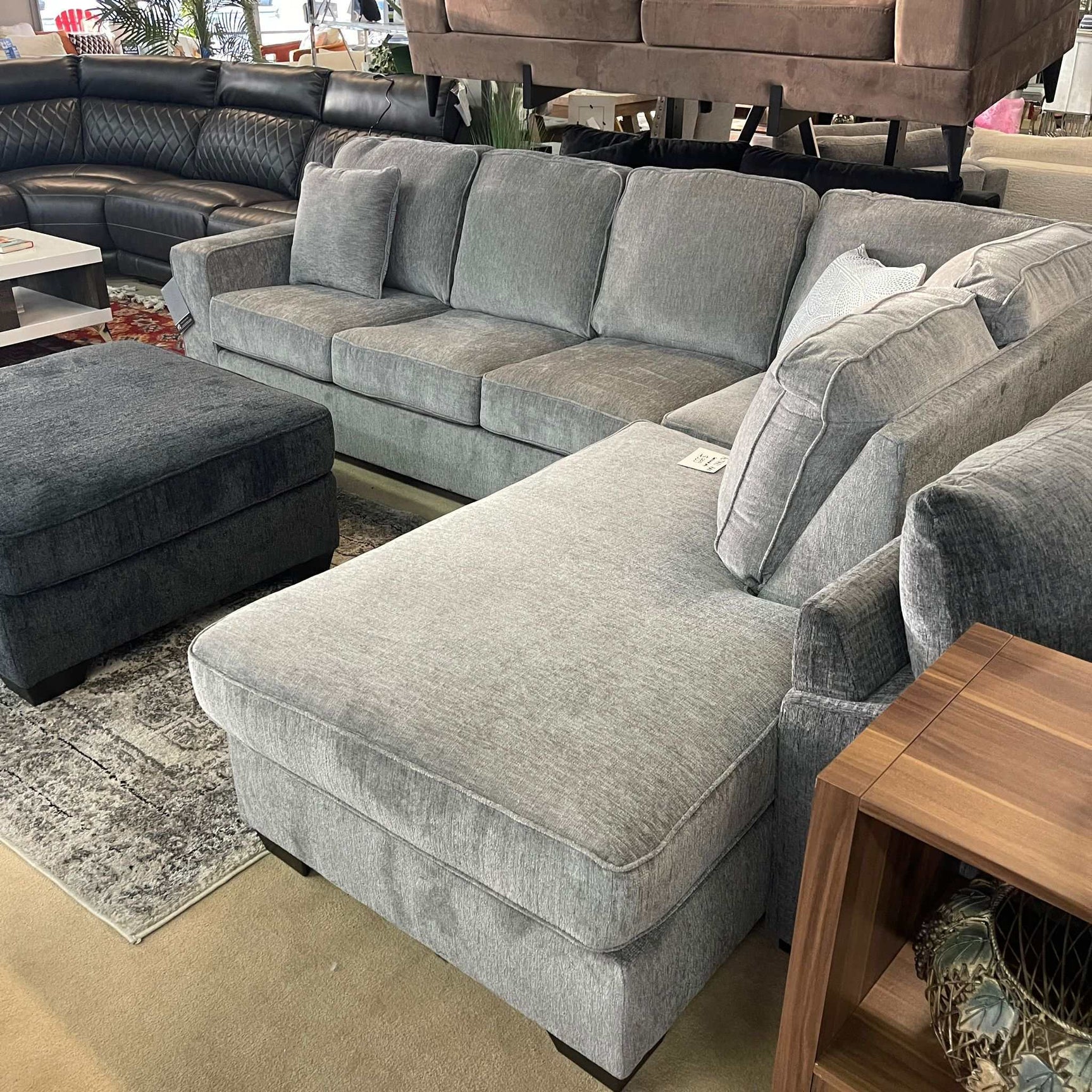Altari Alloy 2pc Sectional Sofa w/ RAF Chaise (Online Special Price) - Ornate Home