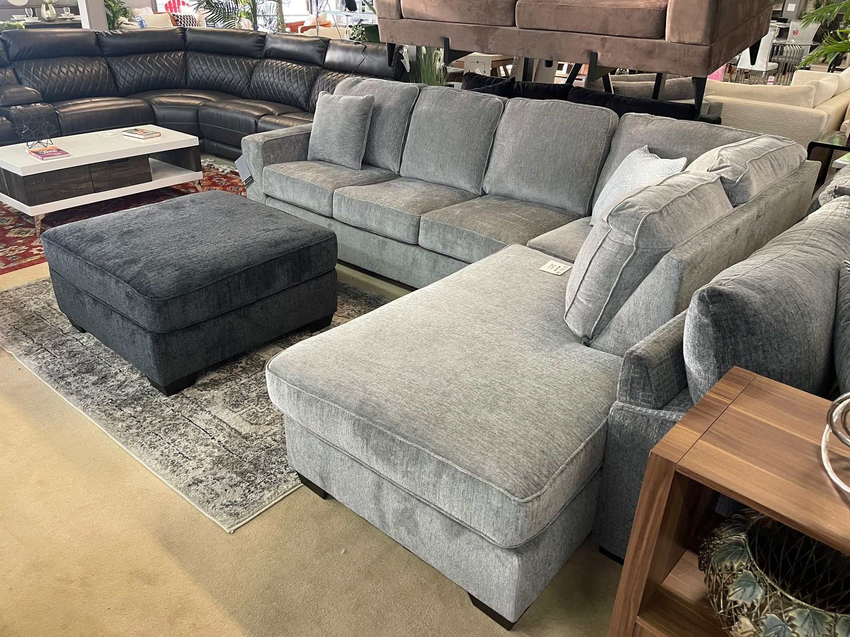 Altari Alloy 2pc Sectional Sofa w/ RAF Chaise (Online Special Price) - Ornate Home