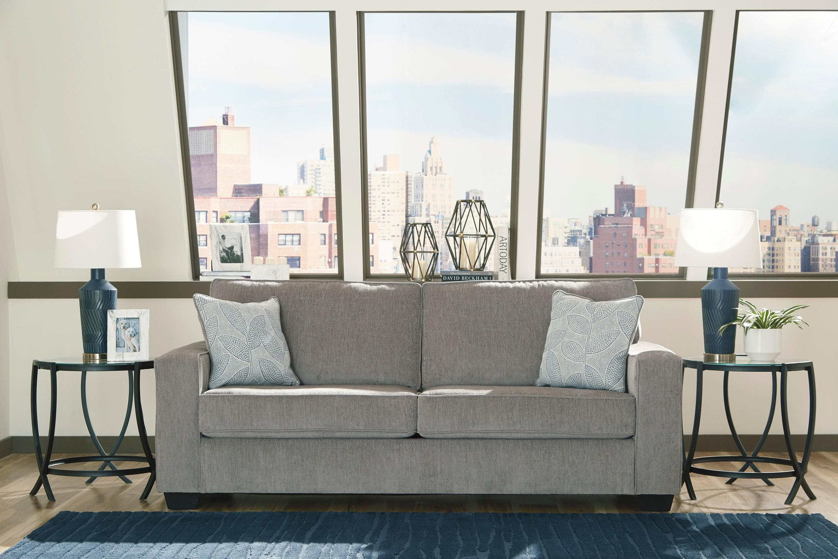 Altari Alloy Stationary Sofa & Loveseat / 2pc (Online Special Price) - Ornate Home
